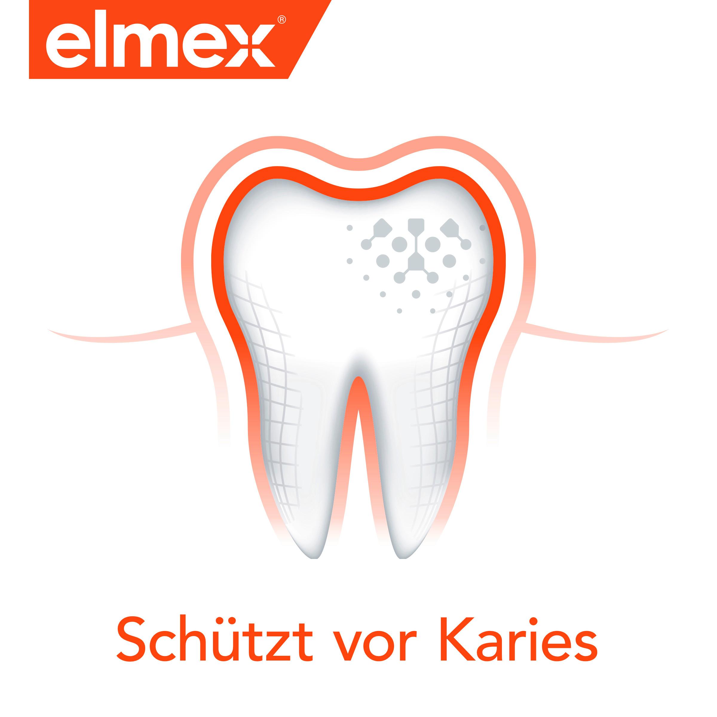 Produktbild elmex Zahnpasta Kariesschutz – medizinische Zahnreinigung für hochwirksamen Kariesschutz 8 von 9