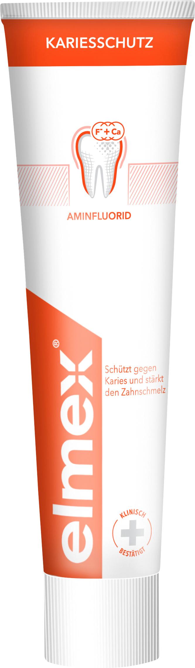 Produktbild elmex Zahnpasta Kariesschutz – medizinische Zahnreinigung für hochwirksamen Kariesschutz 9 von 9