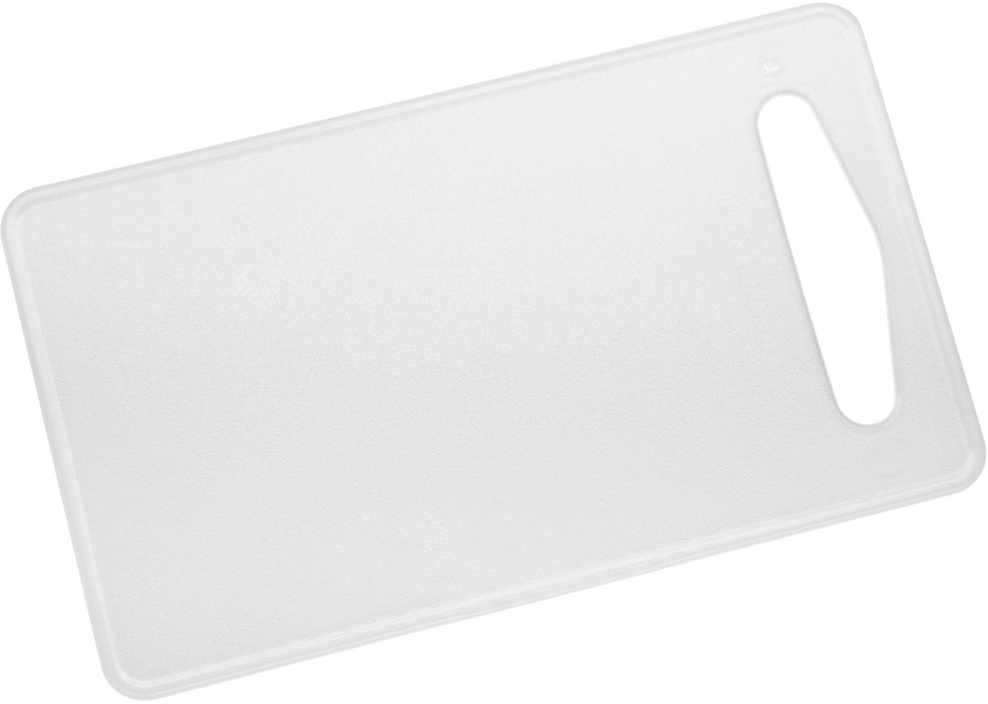 FACKELMANN Essbrettchen Transparent 24 x 12 cm