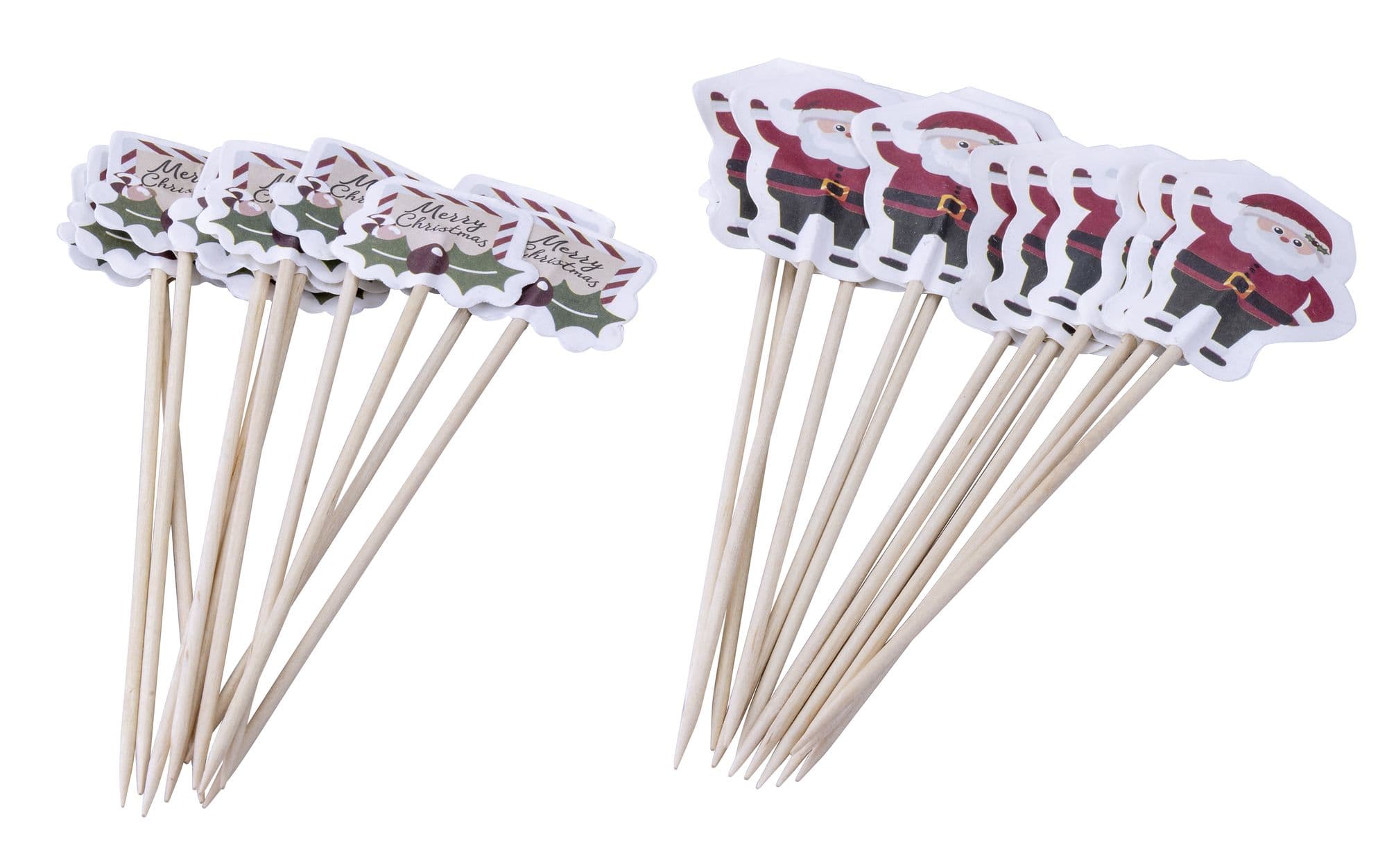 zenker Deko Picker Set Santa 24tlg