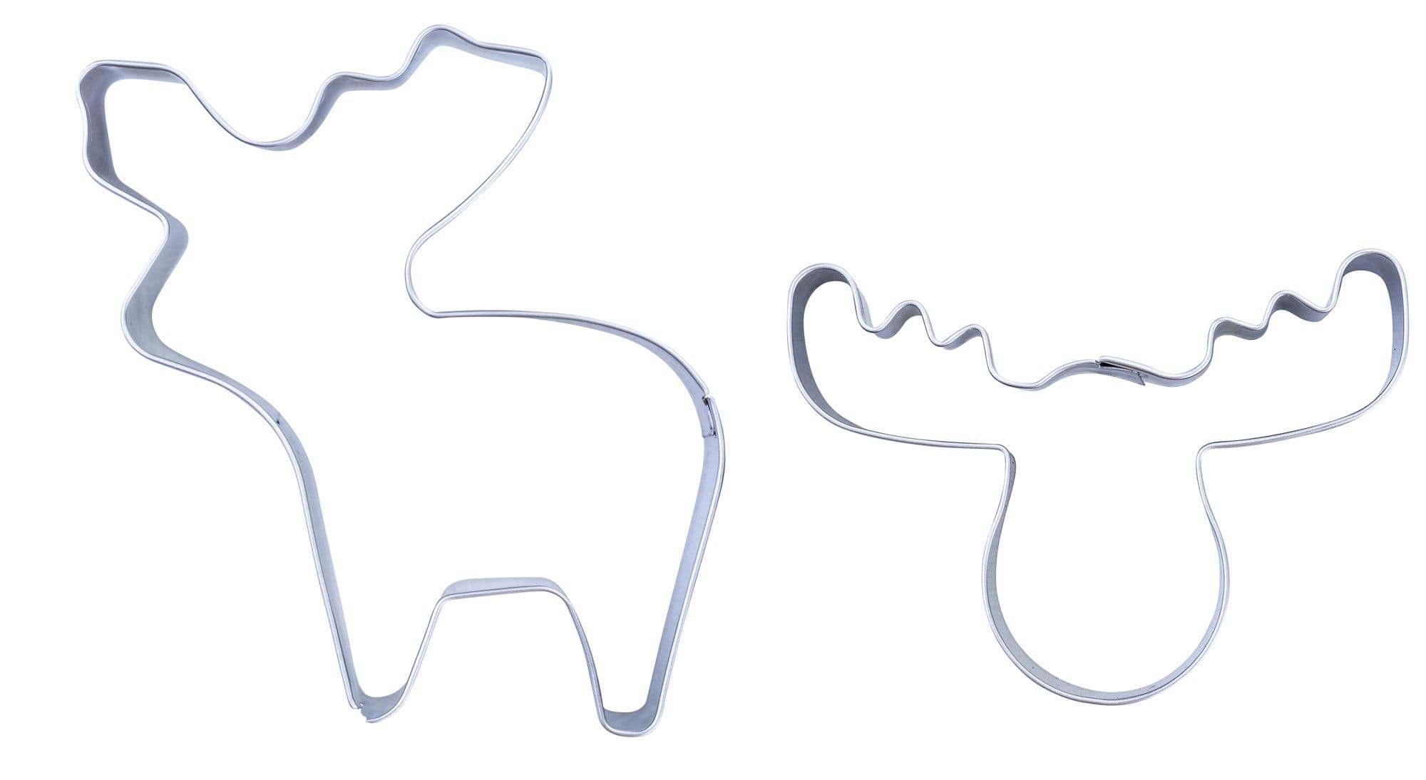 zenker Ausstecherform Elchkopf & Elch