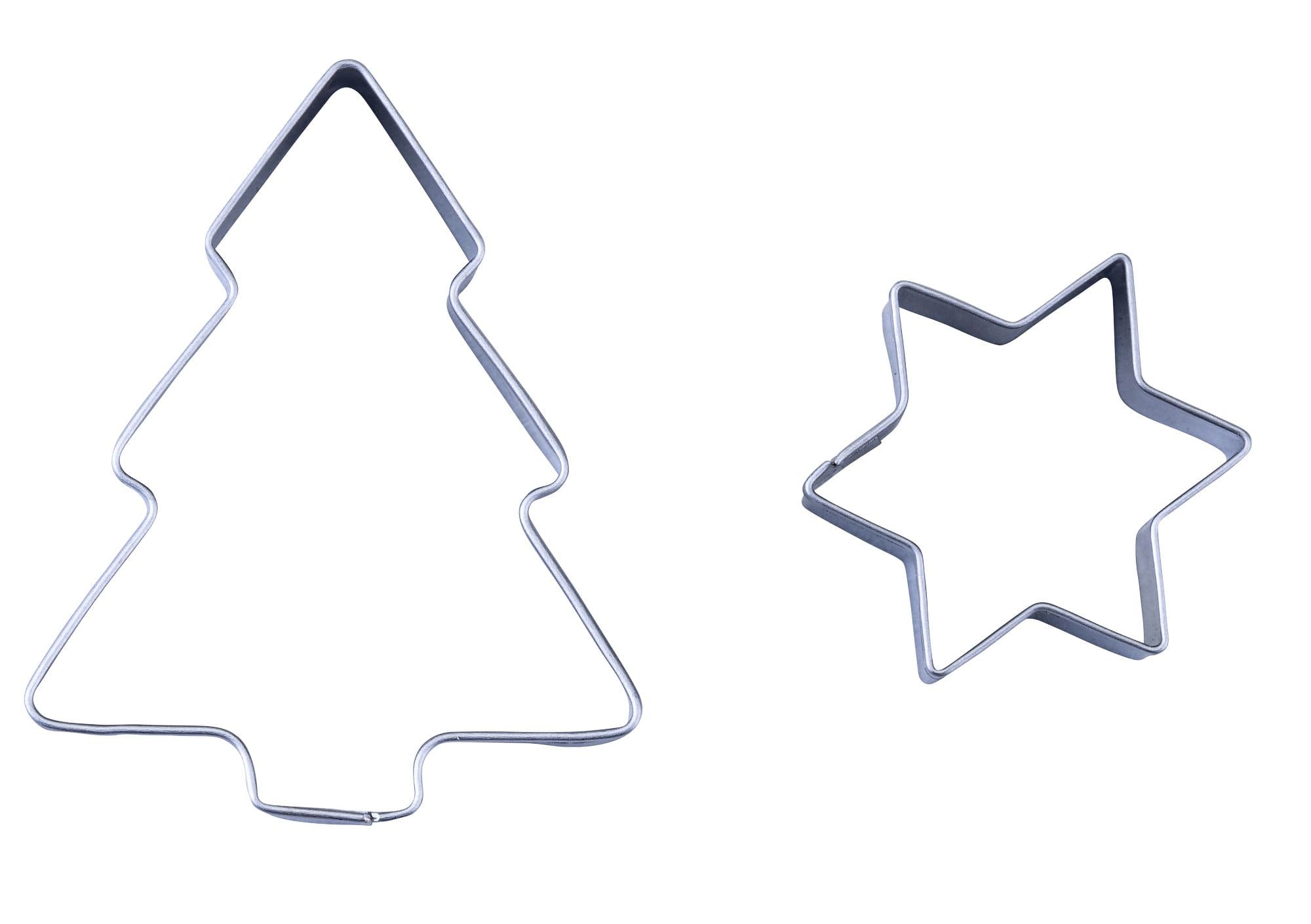 zenker Ausstecher Set Baum & Stern 2tlg