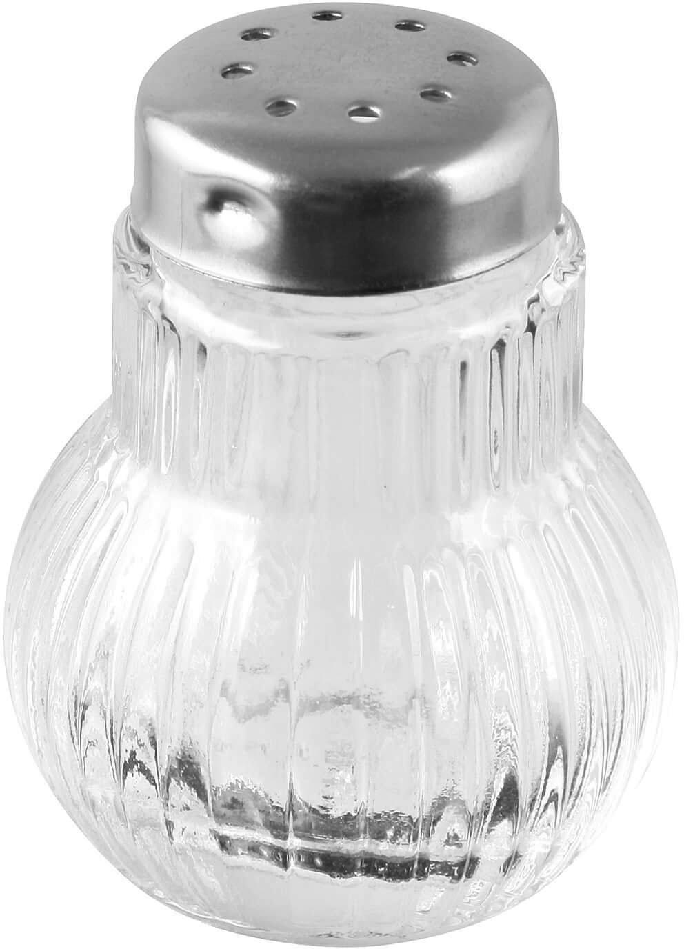 FACKELMANN Mini Salz-/Pfeffer-Streuer"Rubin Inox"