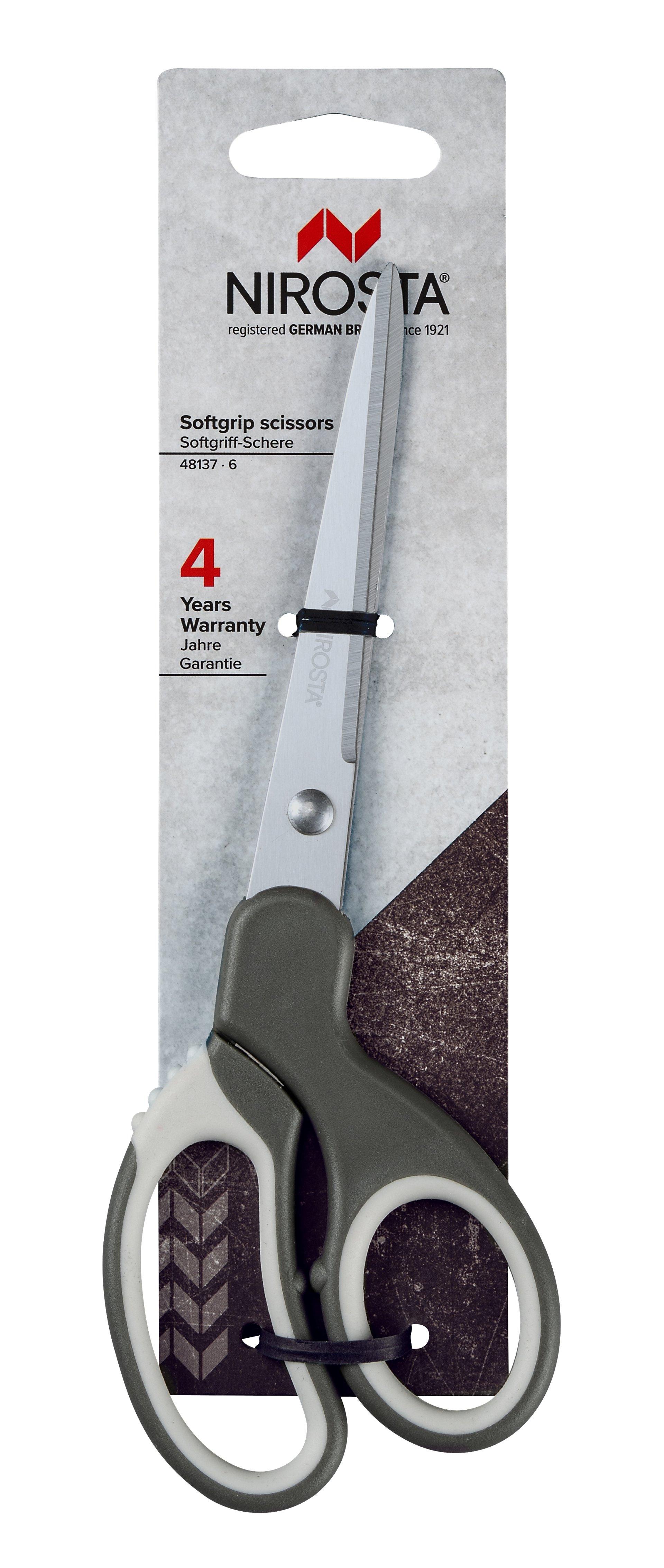 NIROSTA Haushaltsschere Softgrip