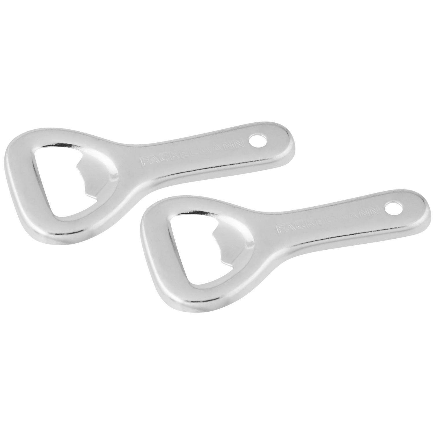 FACKELMANN Kapselheber INOX 2er Pack