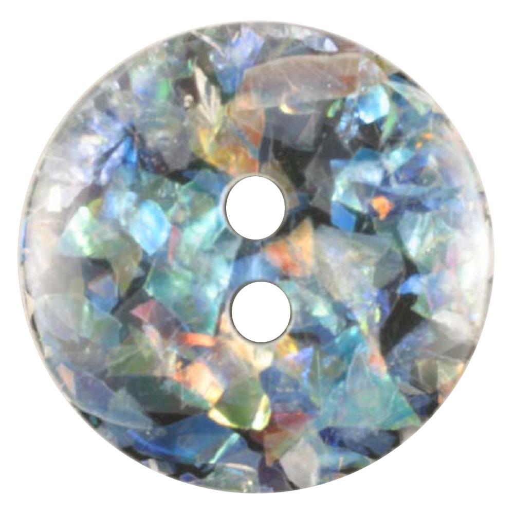 Dill 2-loch-Glitterknopf 3er Pack