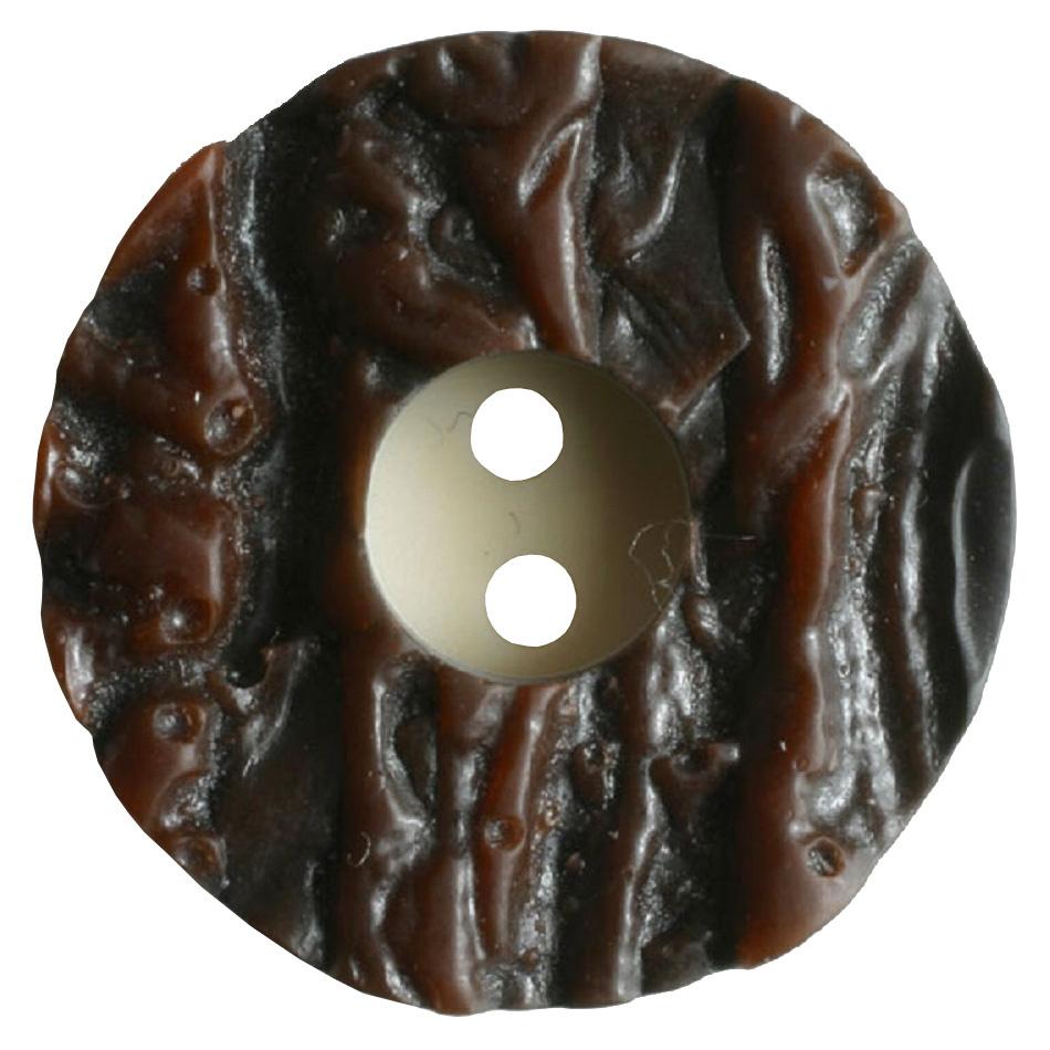 Dill 2-loch-Hirschhornknopf-Imitation Ø 11mm 6er Pack