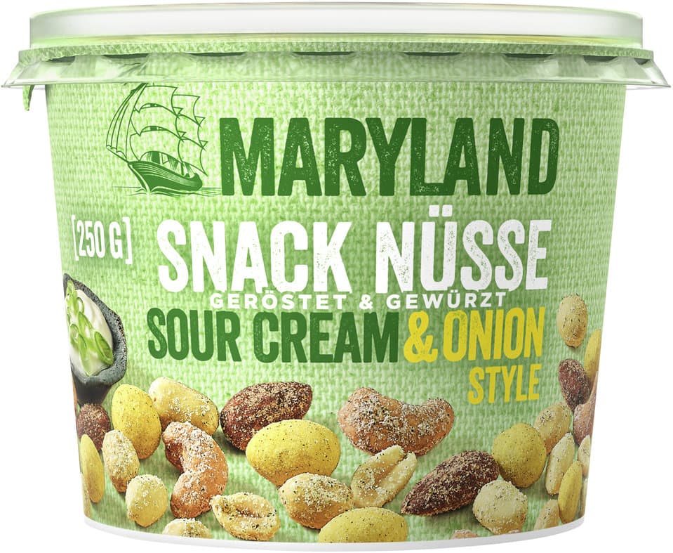 MARYLAND Snack Nüsse Sour Cream & Onion Style