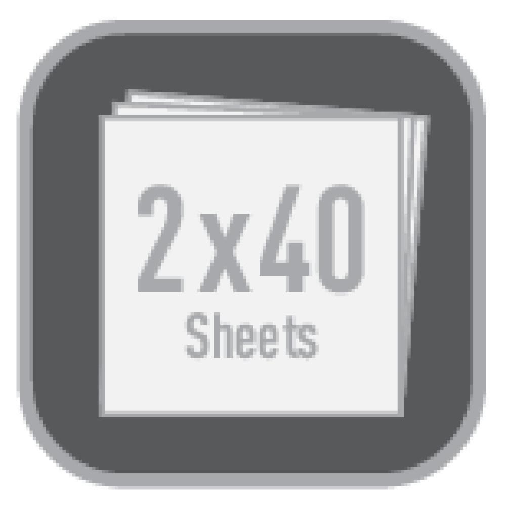 Produktbild herlitz my.book flex Notizheft Refill A4 2x40Blatt liniert 2 von 4