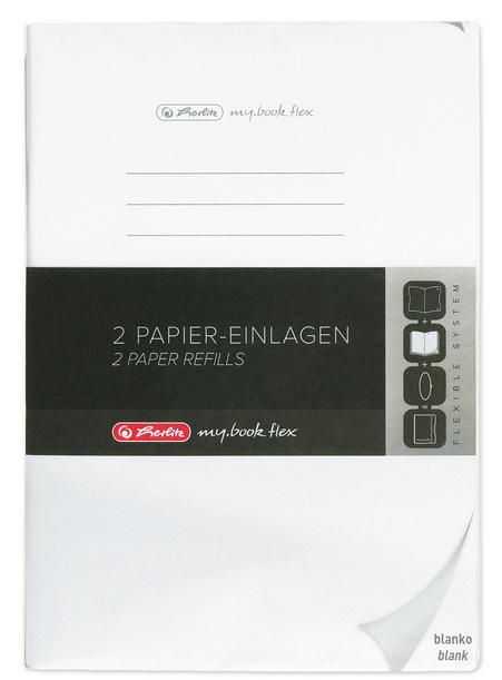herlitz my.book flex Notizheft Refill A4 2x40Blatt blanko