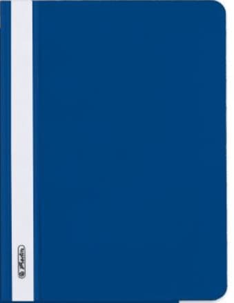 herlitz Schnellhefter A5 PP blau PP