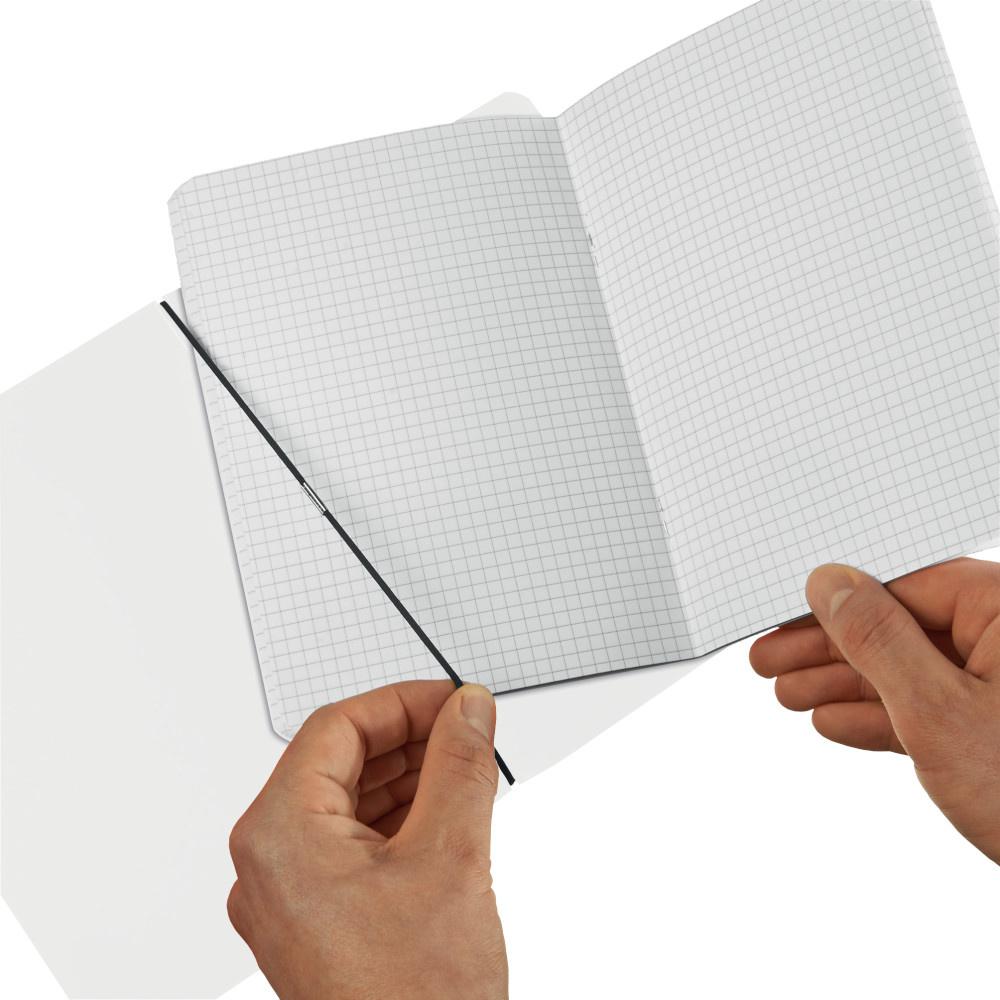 Produktbild herlitz my.book flex Notizheft PP A5 transparent kariert 2 von 4