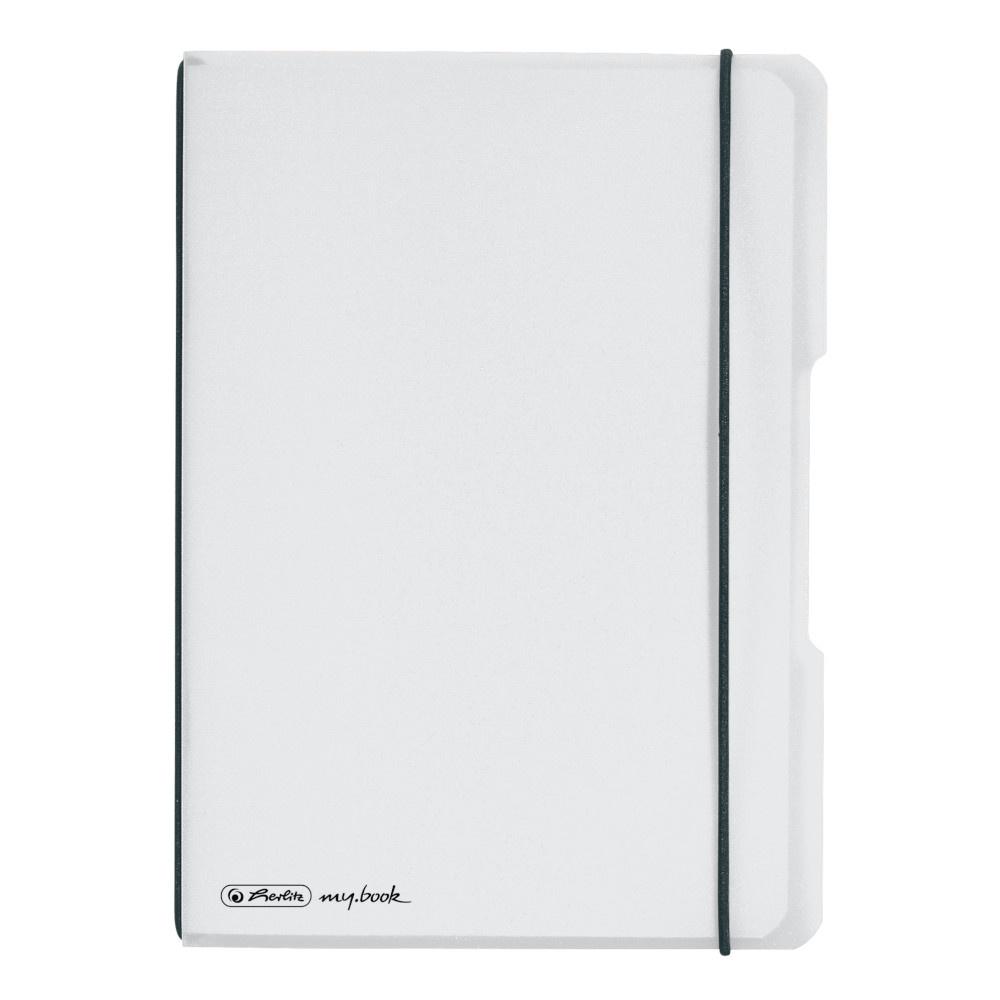 herlitz my.book flex Notizheft PP A5 transparent kariert