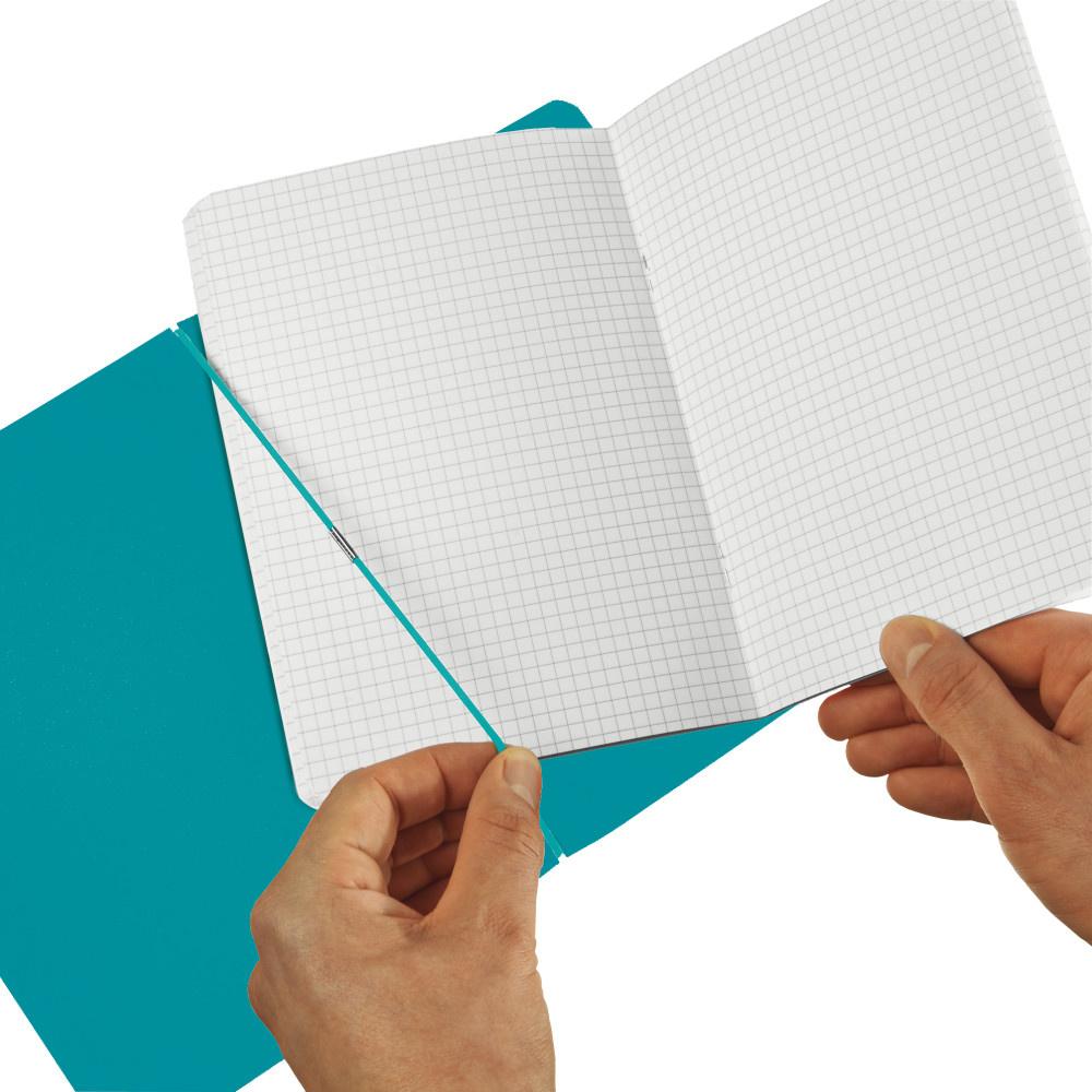 Produktbild herlitz my.book flex Notizheft PP A5 caribic turquoise kariert 2 von 4