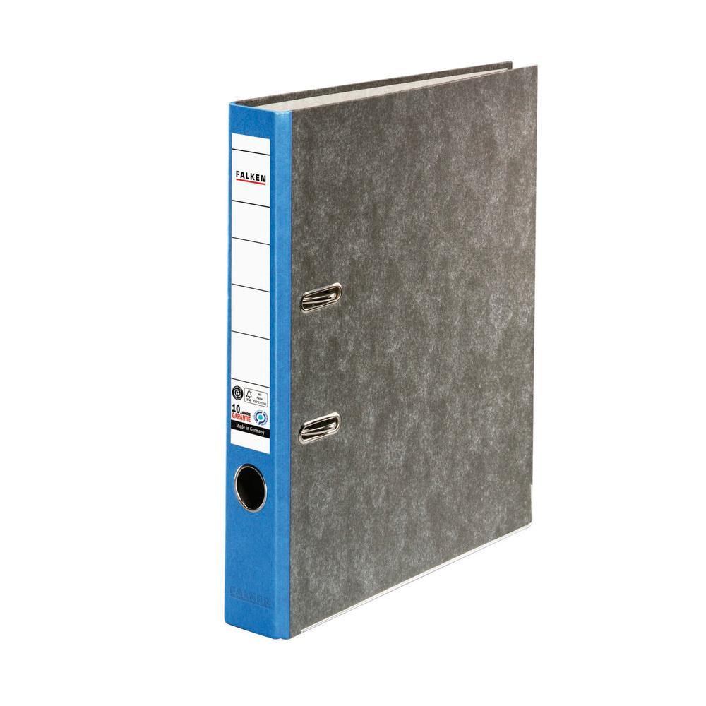 FALKEN Ordner Pappe A4 5cm blau