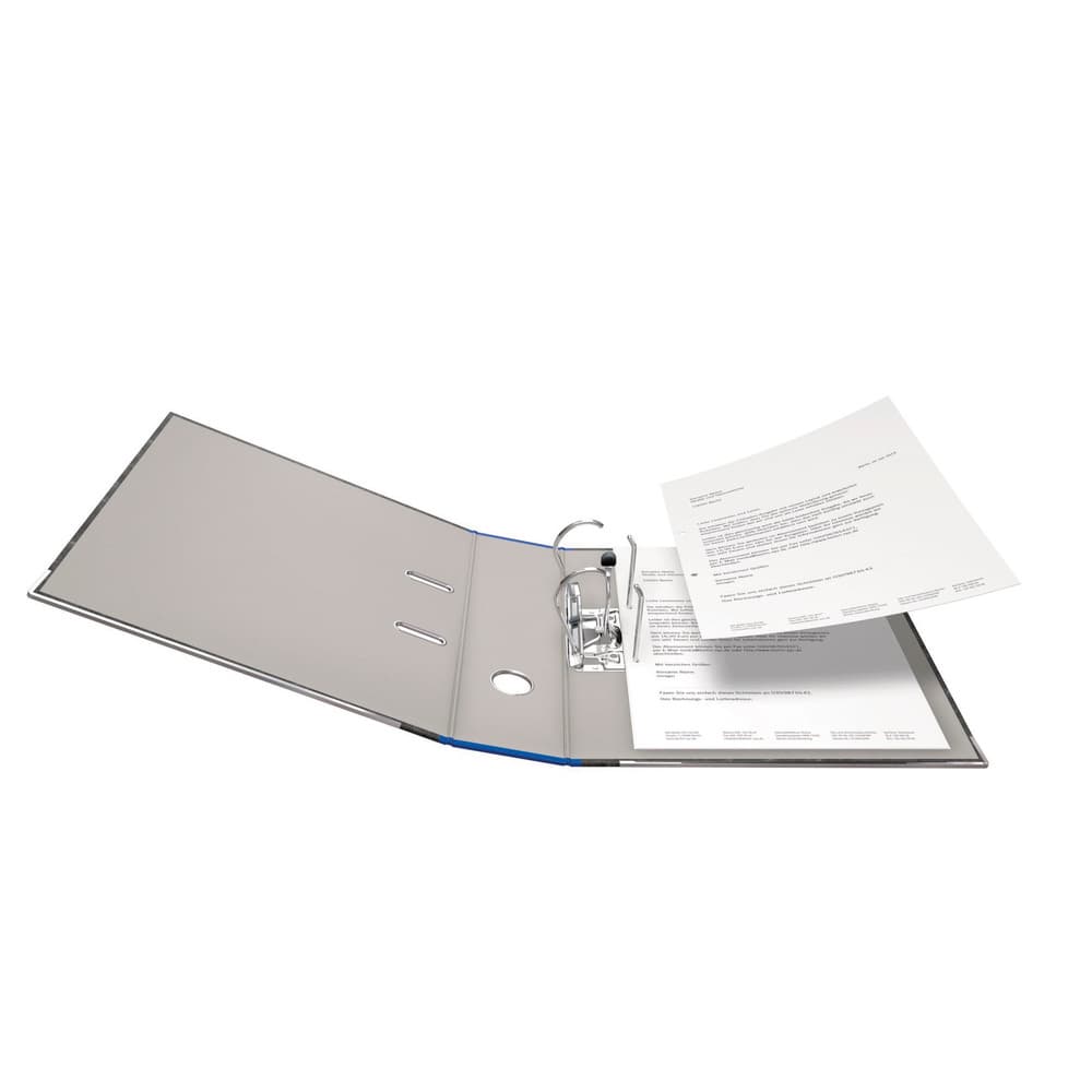 Produktbild FALKEN Ordner Pappe A4 8cm blau 3 von 4