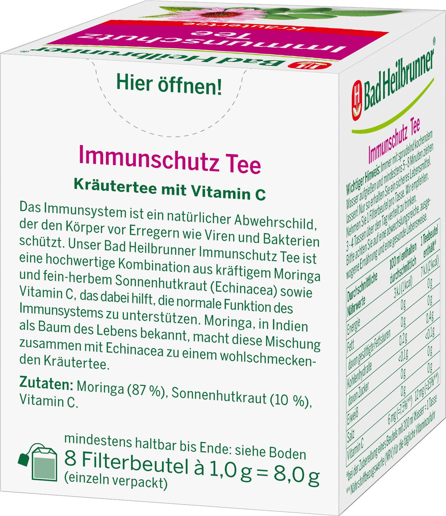 Produktbild Bad Heilbrunner Immunschutz Tee 2 von 3