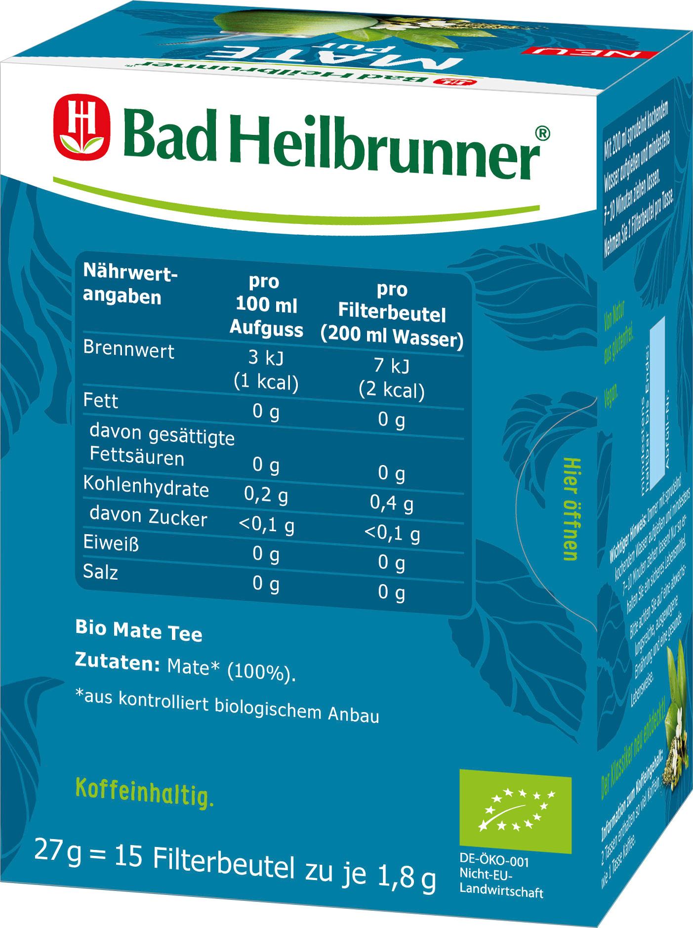 Produktbild Bad Heilbrunner Bio Mate Pur 2 von 3