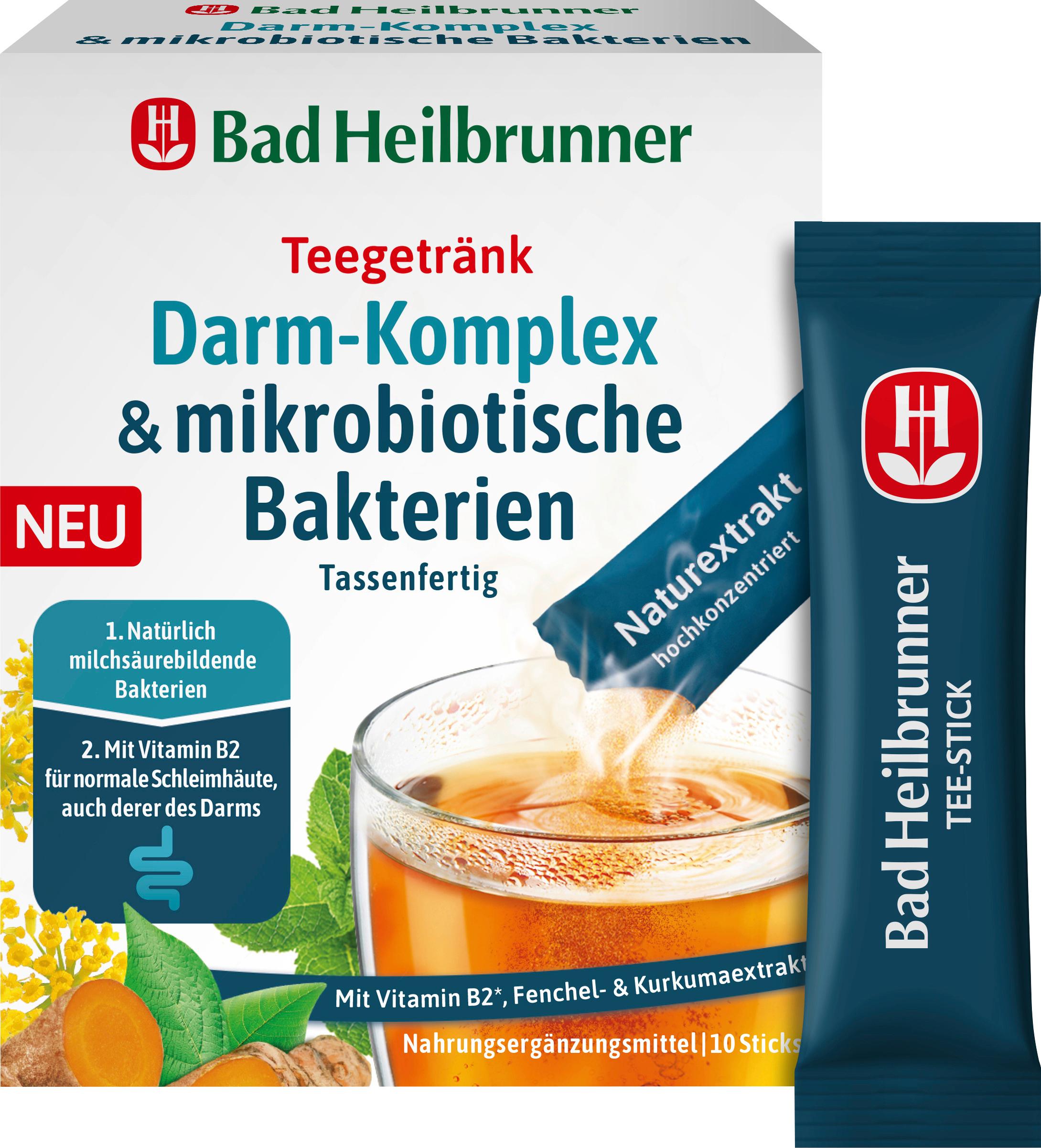 Produktbild Bad Heilbrunner Teegetränk Darm-Komplex&mikrobiotische Bakterien 4 von 4