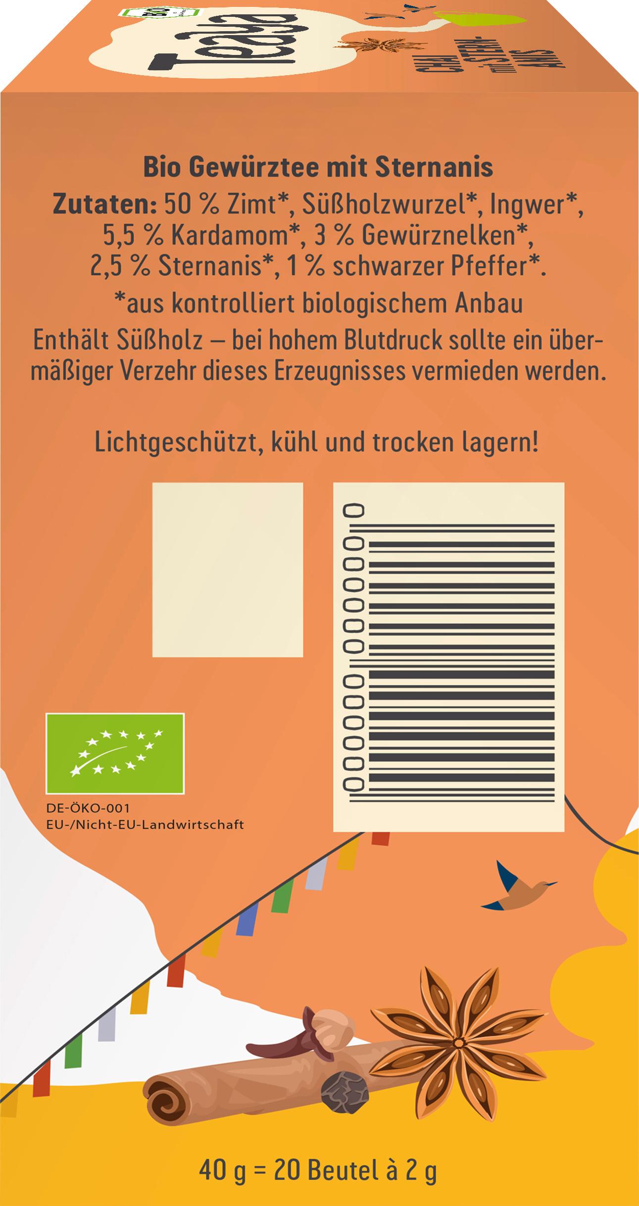 Produktbild Teaya Bio Chai mit Sternanis Nepal 3 von 4
