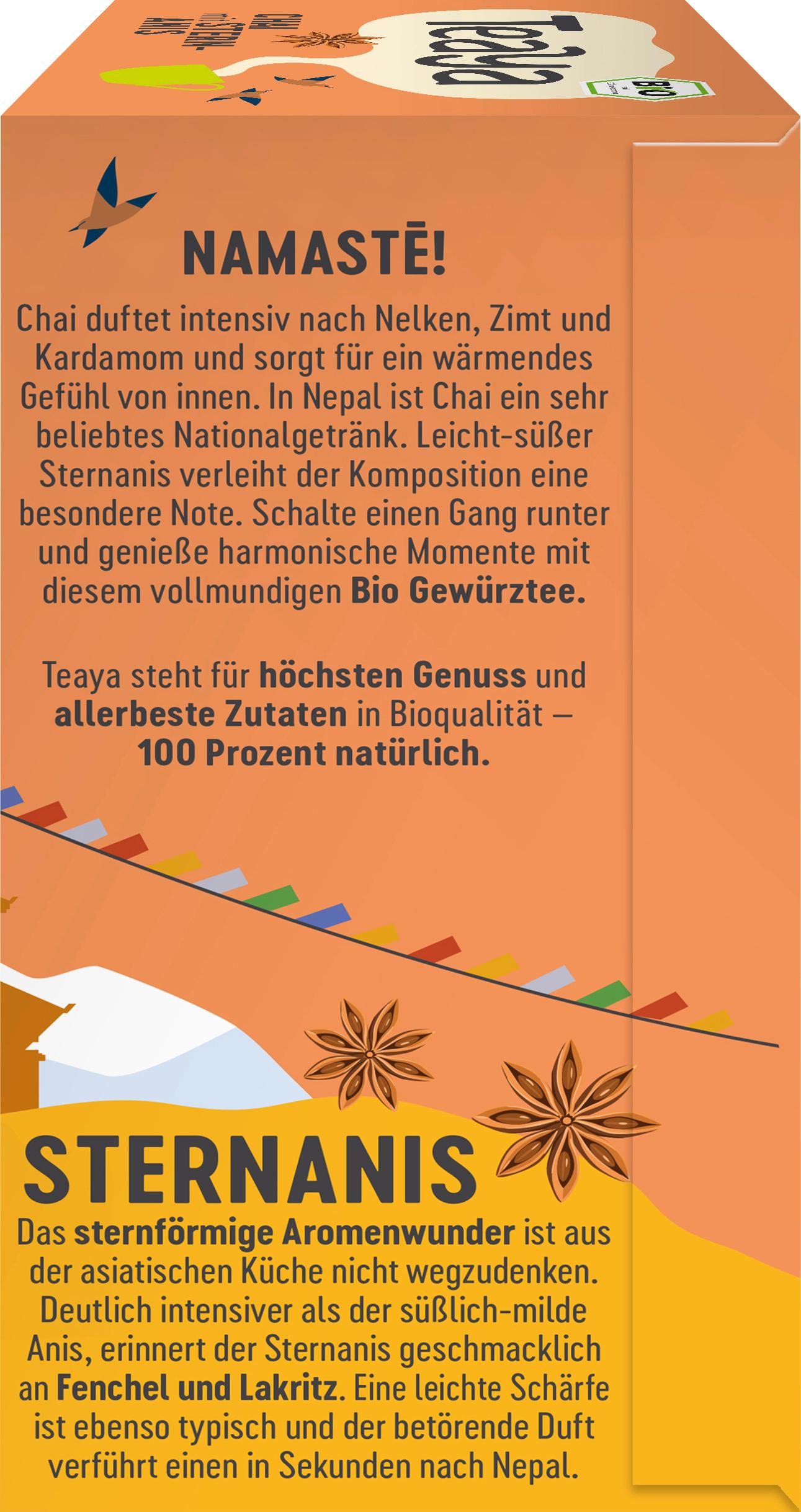 Produktbild Teaya Bio Chai mit Sternanis Nepal 4 von 4
