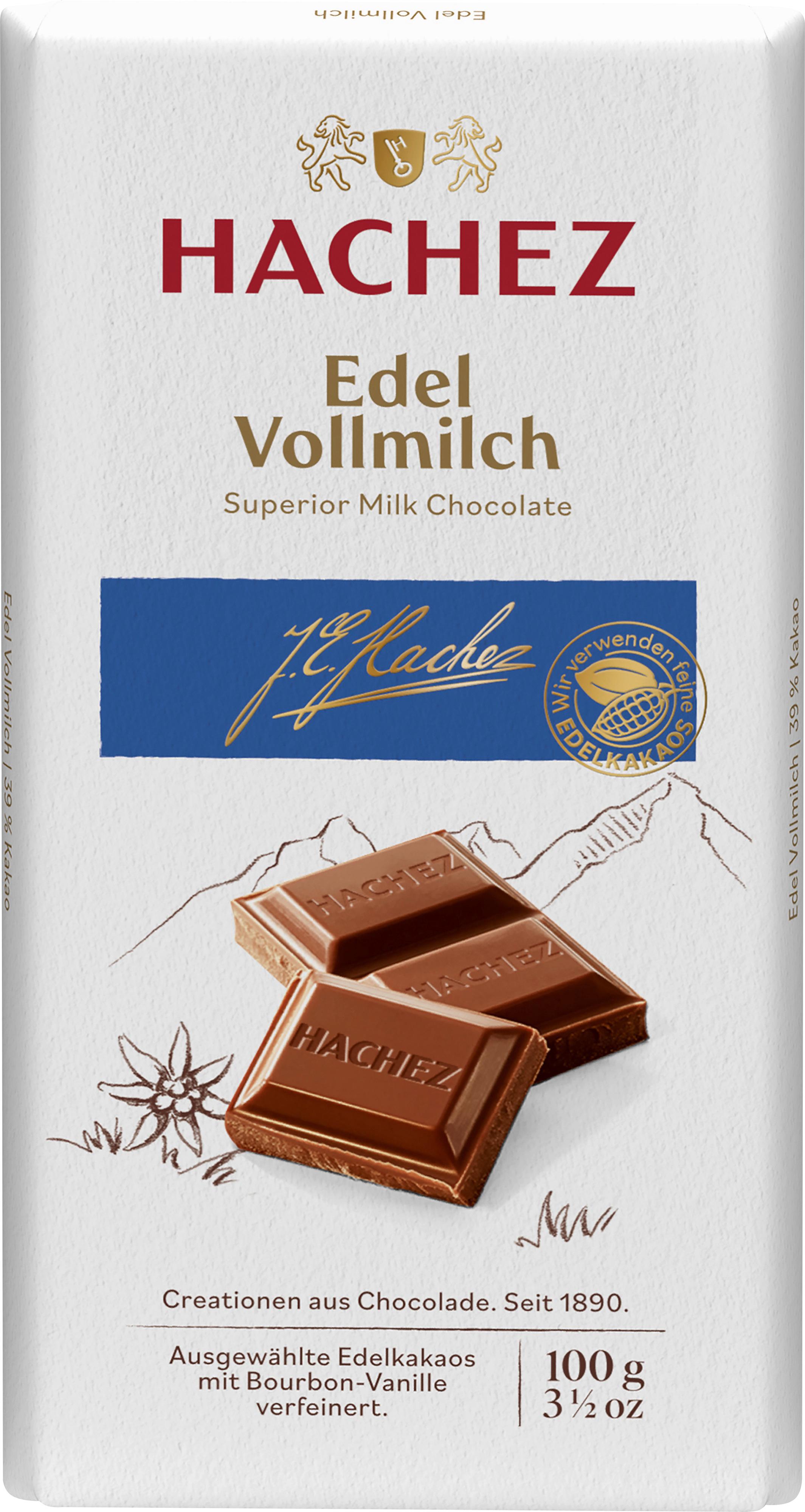Hachez Edel Tafel Vollmilch