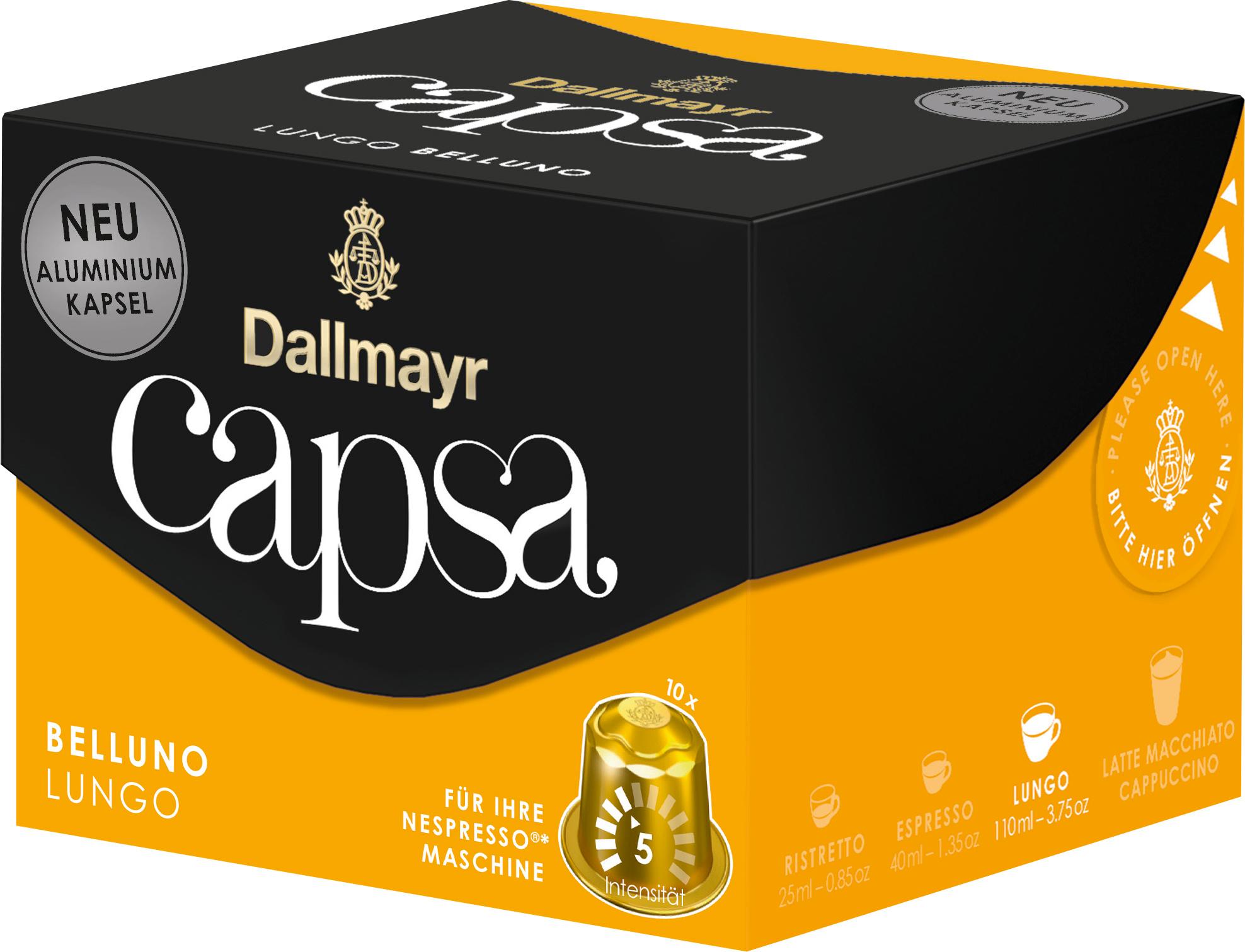 Produktbild Dallmayr Capsa Kaffeekapseln Lungo Belluno 3 von 5