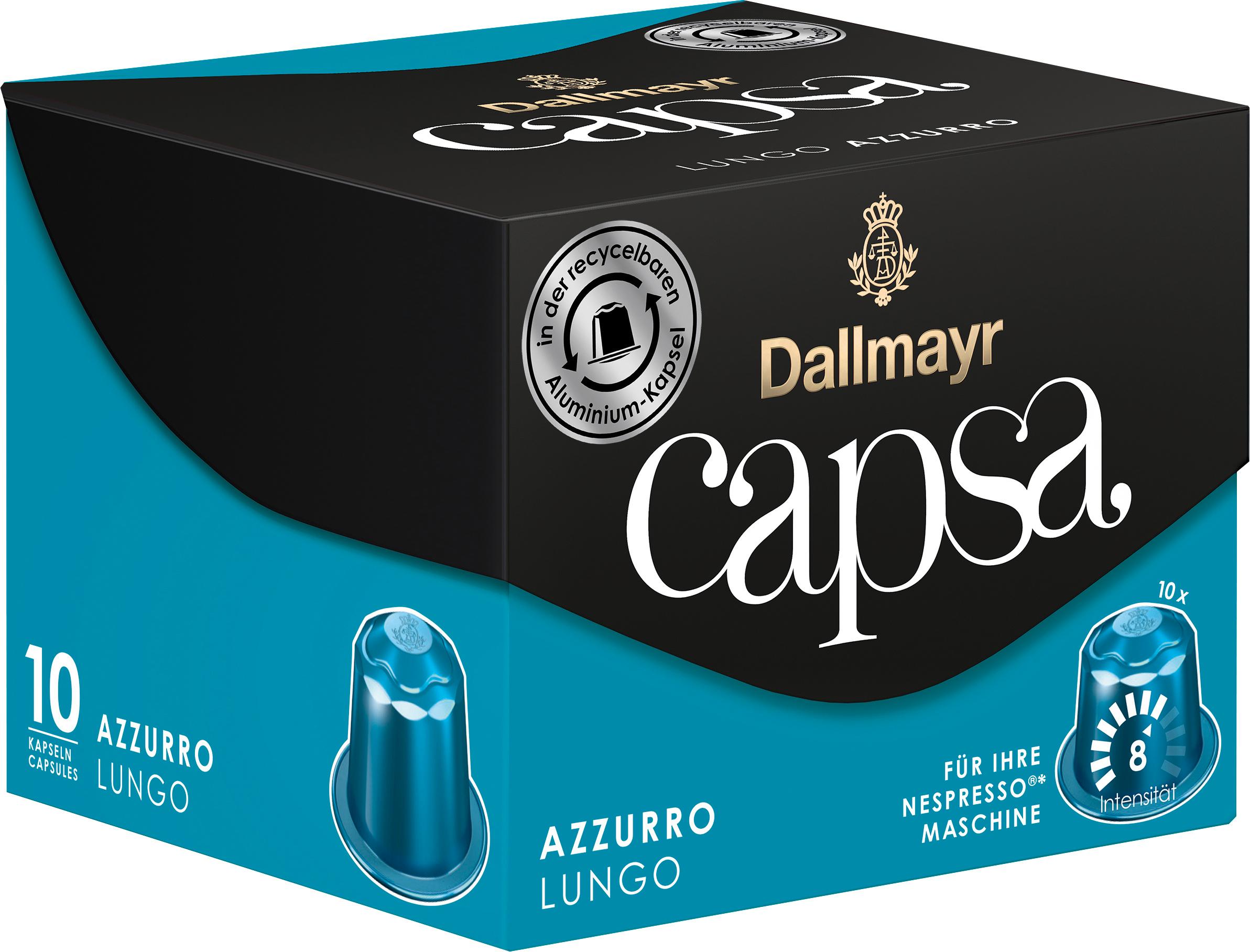 Dallmayr Capsa Kaffeekapseln Lungo Azzuro