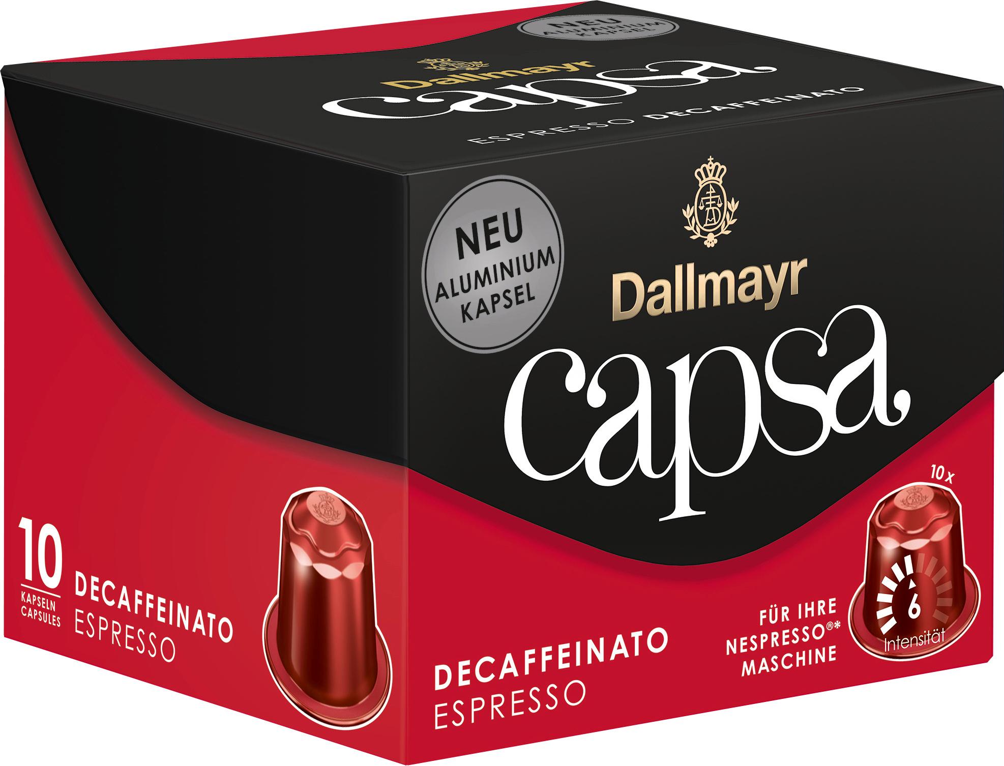 Produktbild Dallmayr Capsa Kaffeekapseln Espresso Decaffeinato 4 von 5