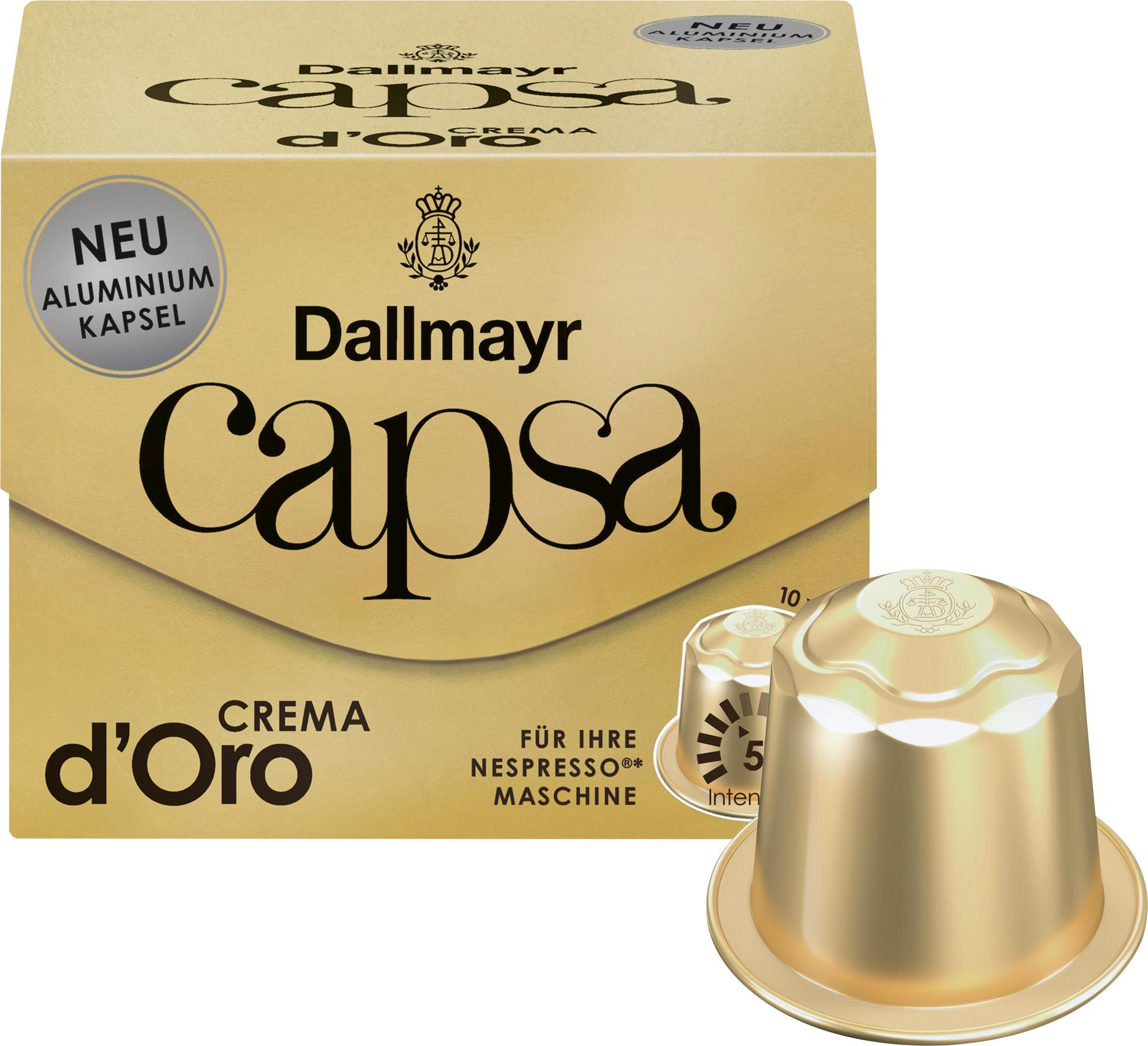 Produktbild Dallmayr Capsa Kaffekapseln Crema d'Oro 3 von 5