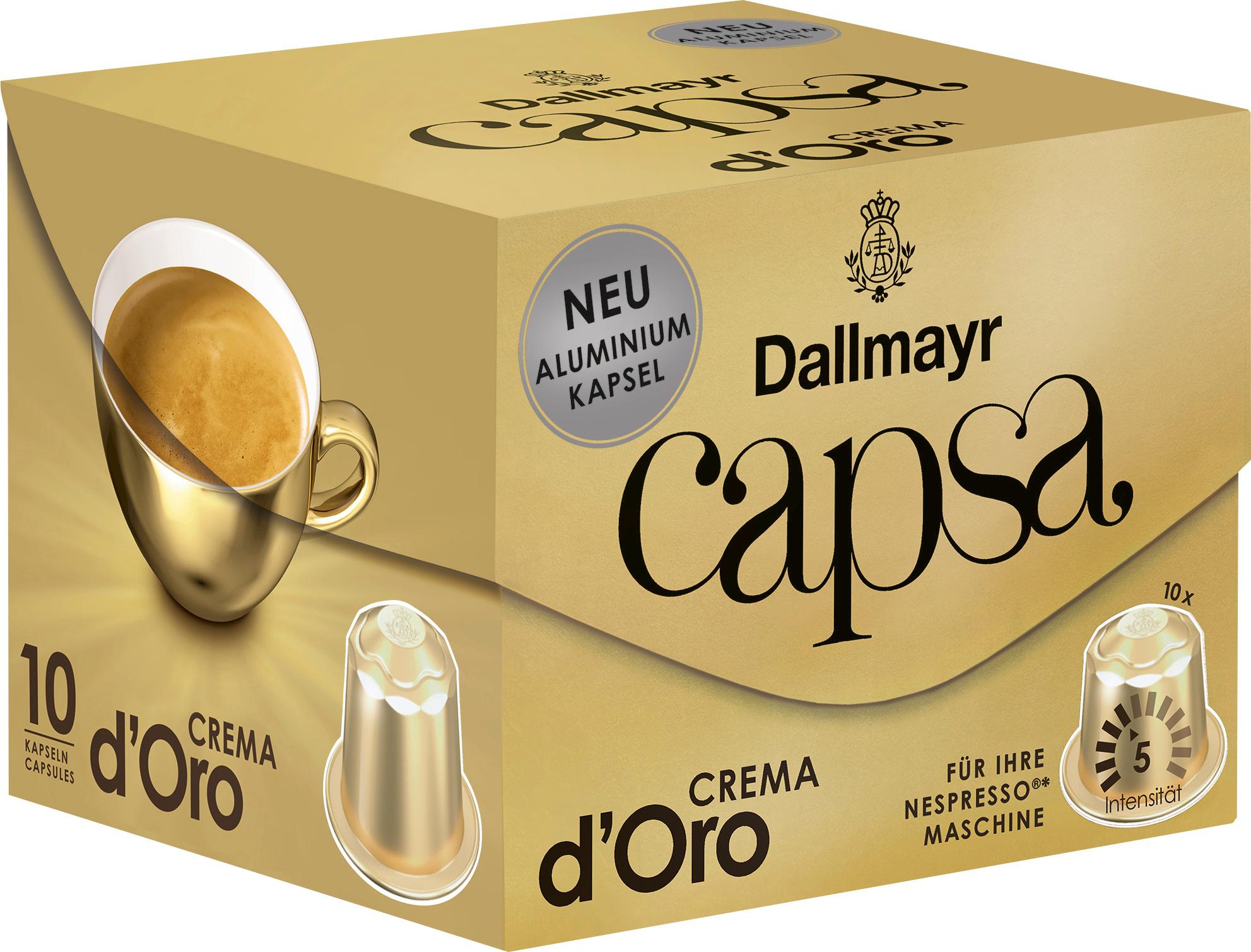 Produktbild Dallmayr Capsa Kaffekapseln Crema d'Oro 4 von 5