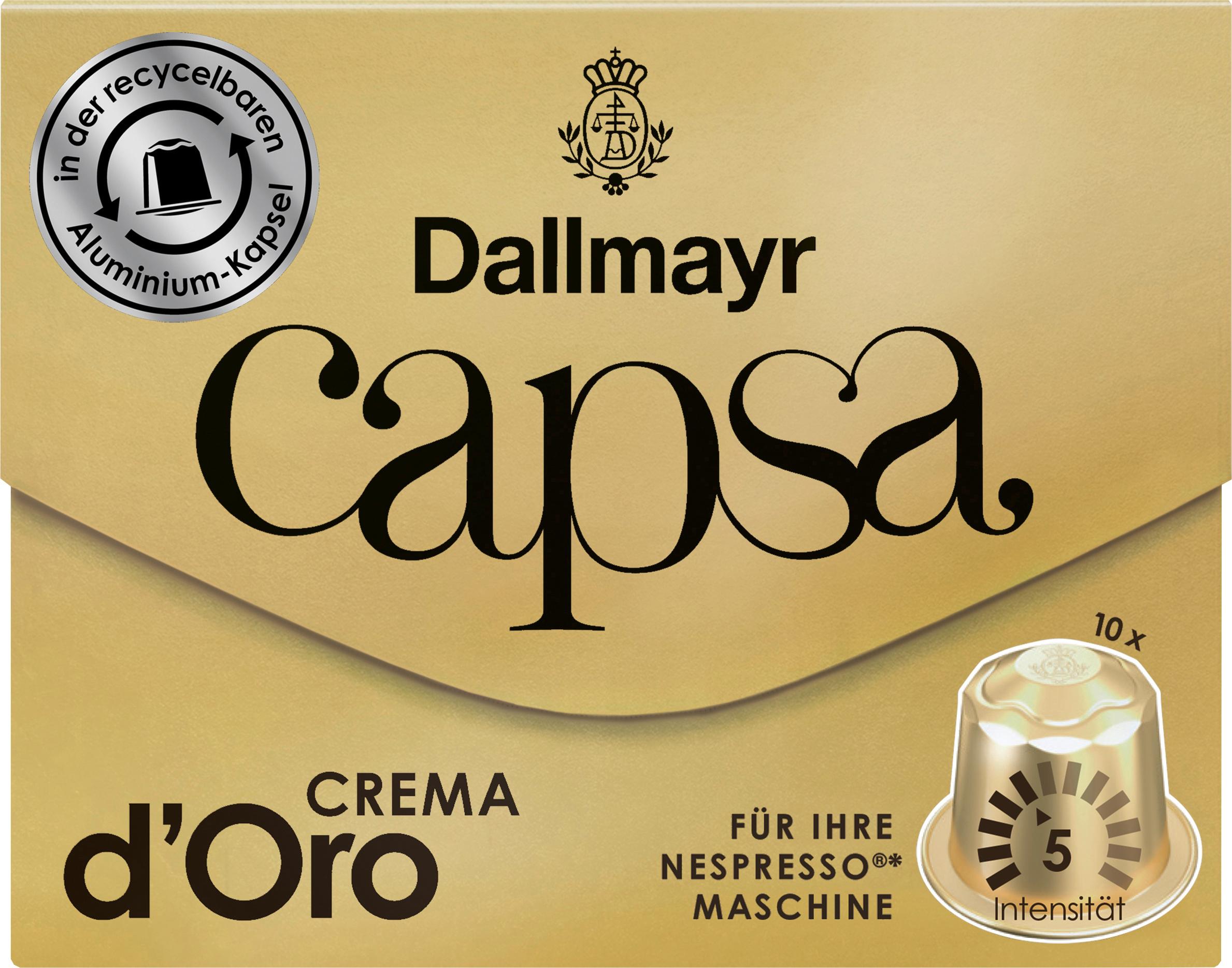 Dallmayr Capsa Kaffekapseln Crema d'Oro