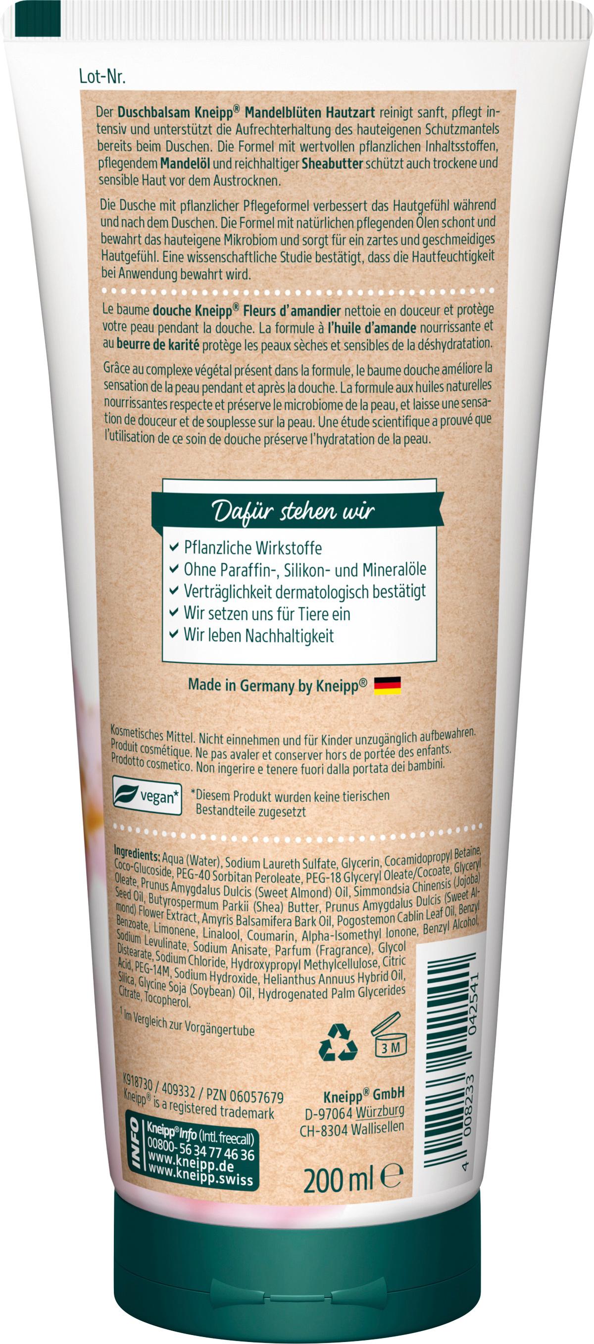 Produktbild Kneipp Duschbalsam Mandelblüten Hautzart 2 von 2