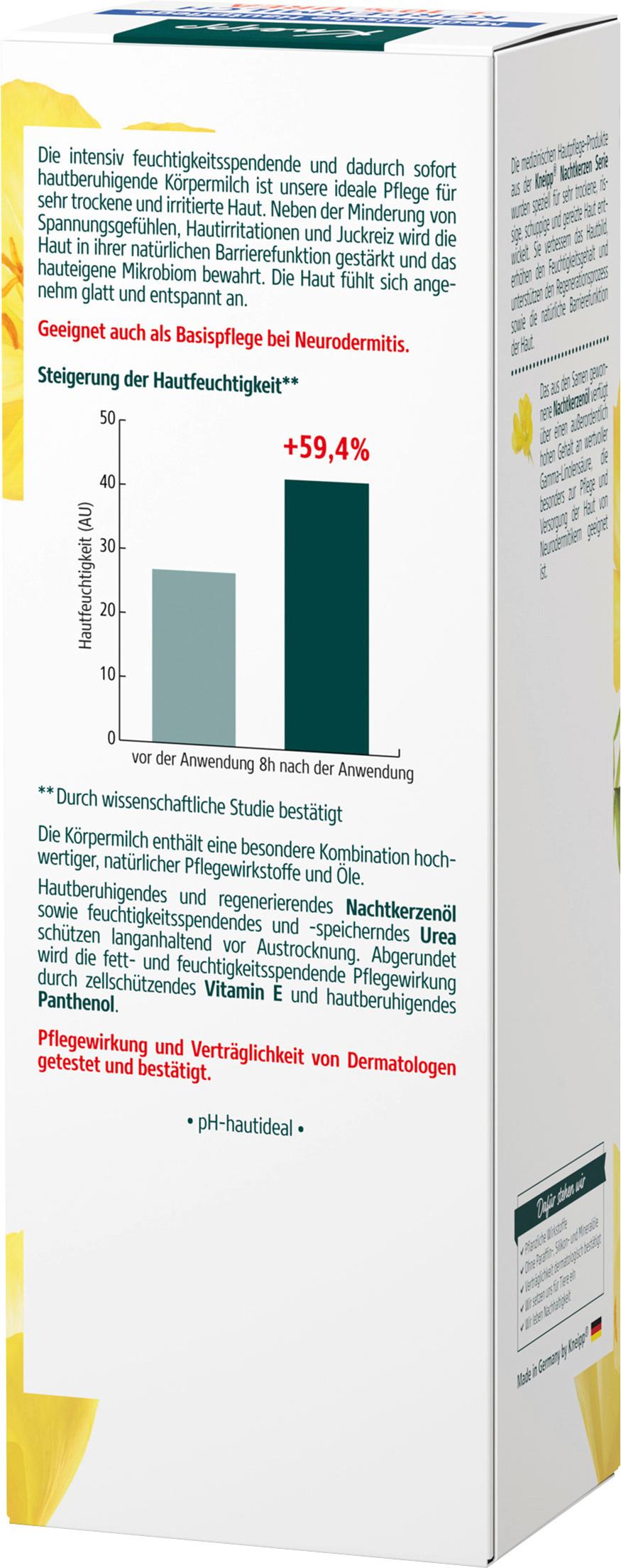 Produktbild Kneipp Medizinische Hautpflege Körpermilch + 10% UREA Nachtkerze 3 von 5