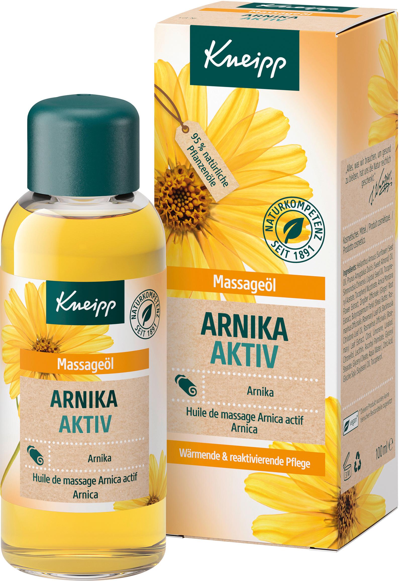 Produktbild Kneipp Massageöl Arnika Aktiv 6 von 6