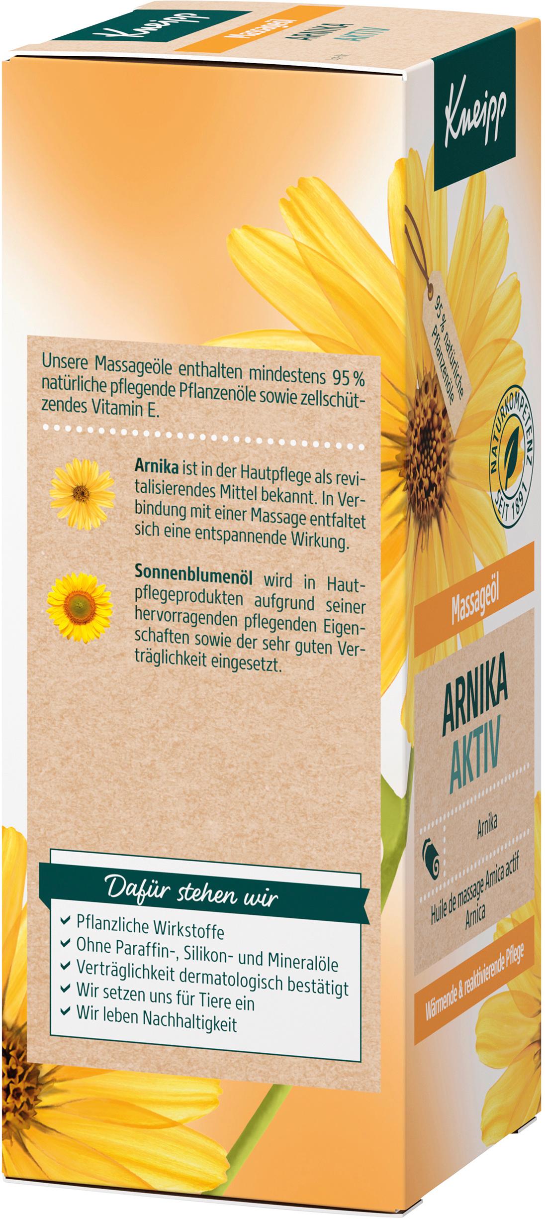 Produktbild Kneipp Massageöl Arnika Aktiv 4 von 6