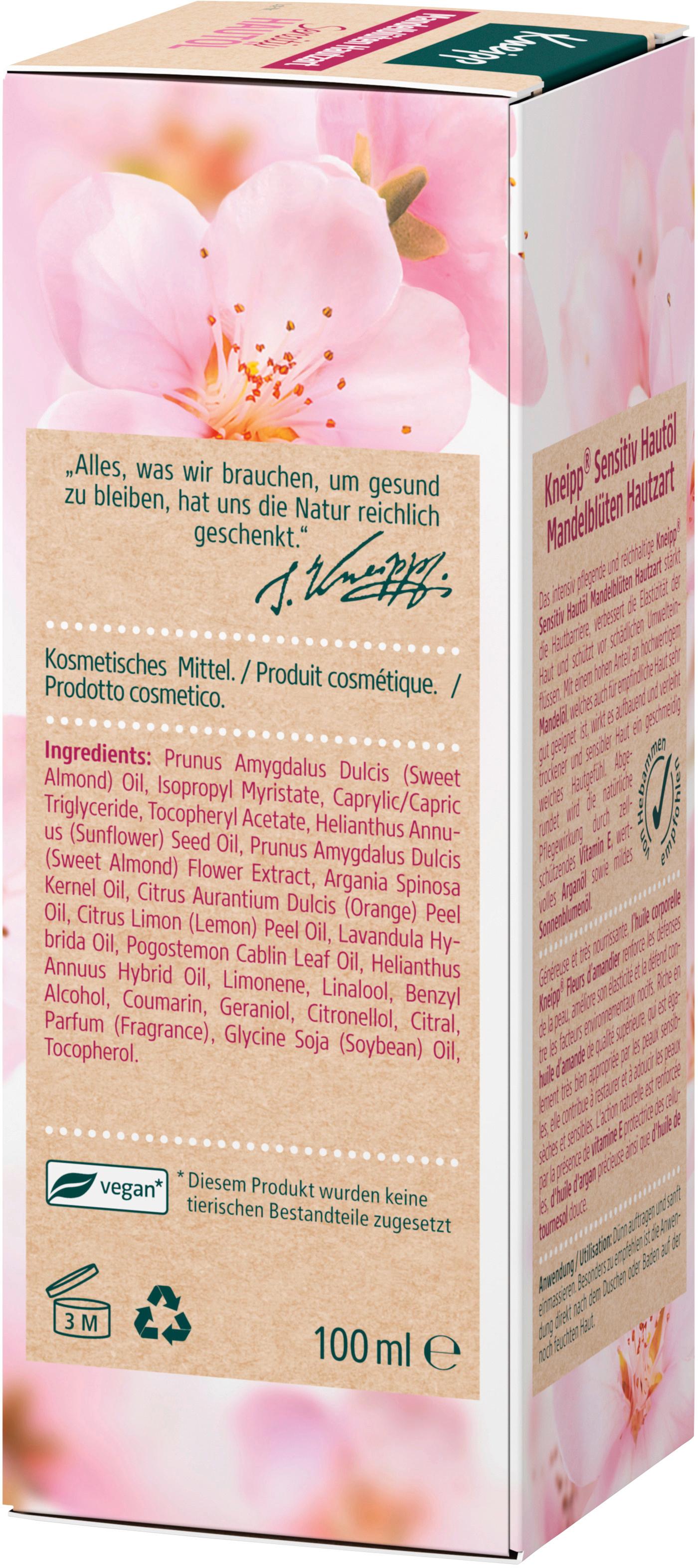 Produktbild Kneipp Mandelblüten Hautöl Hautzart 5 von 6