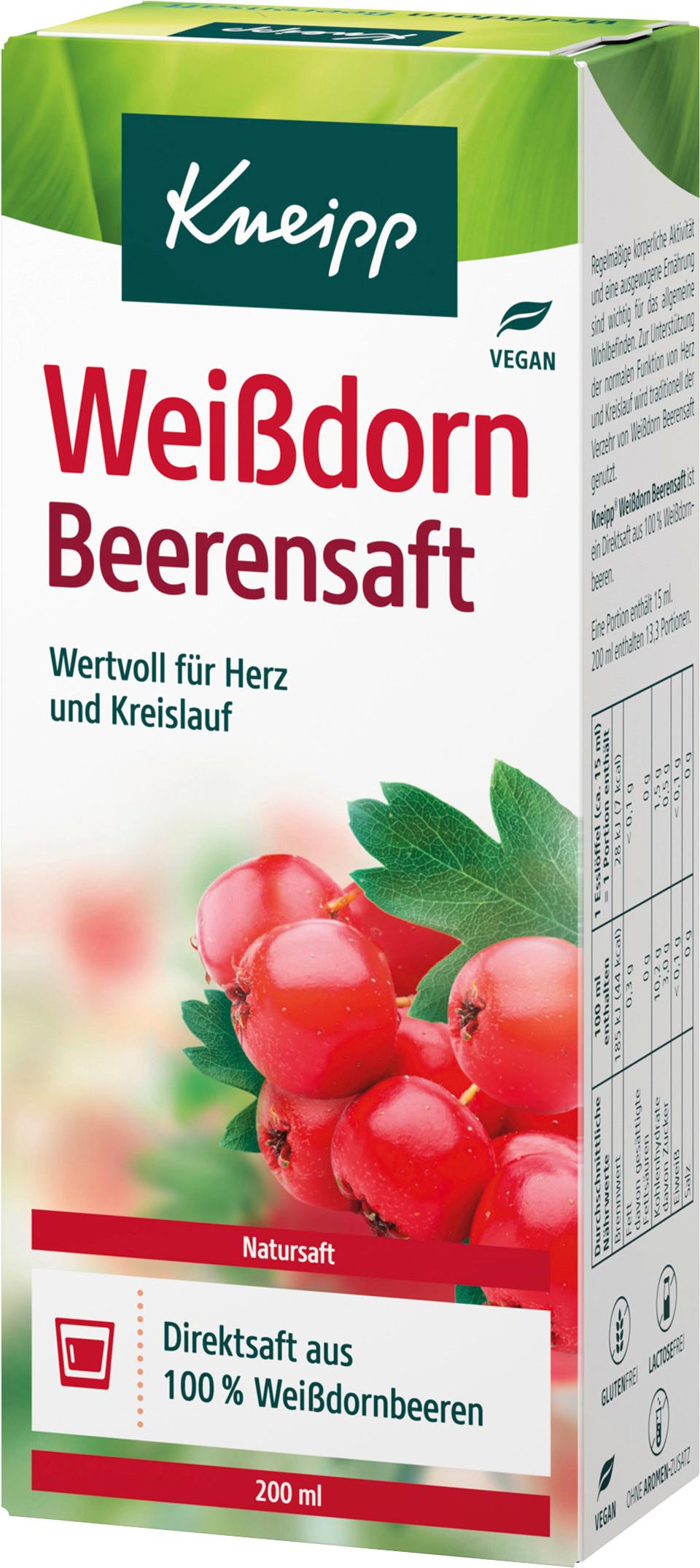 Kneipp Weißdorn Beerensaft