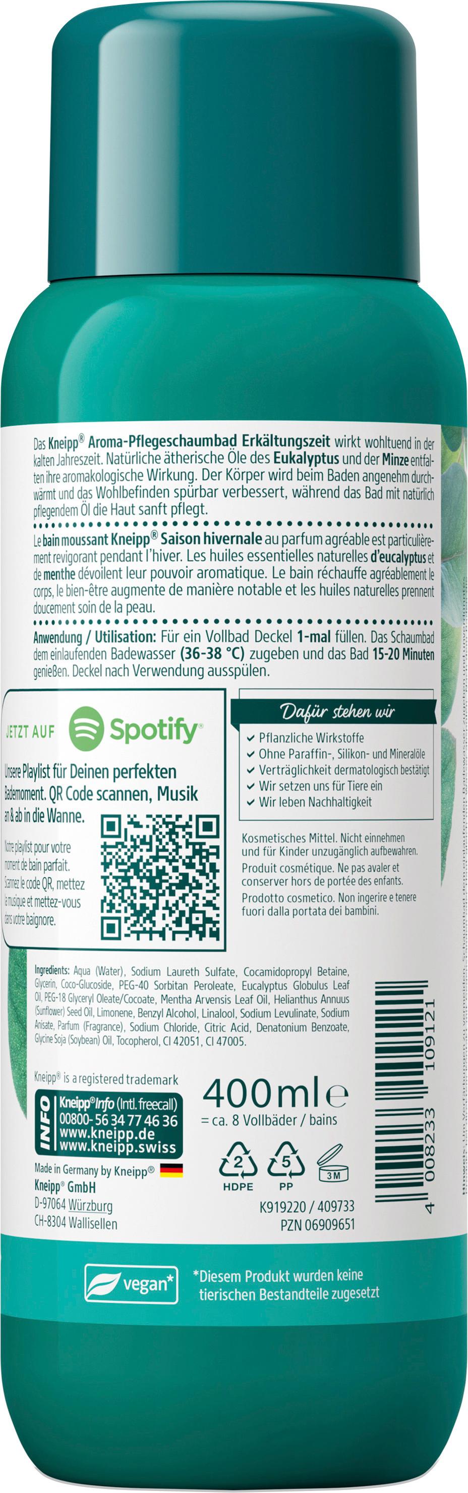 Produktbild Kneipp Aroma-Pflegeschaumbad Erkältungs-Zeit 2 von 2