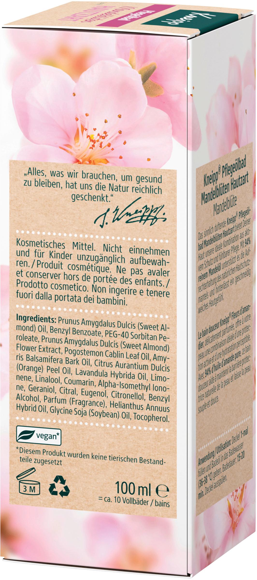 Produktbild Kneipp Pflegebadöl Mandelblüten hautzart 3 von 6