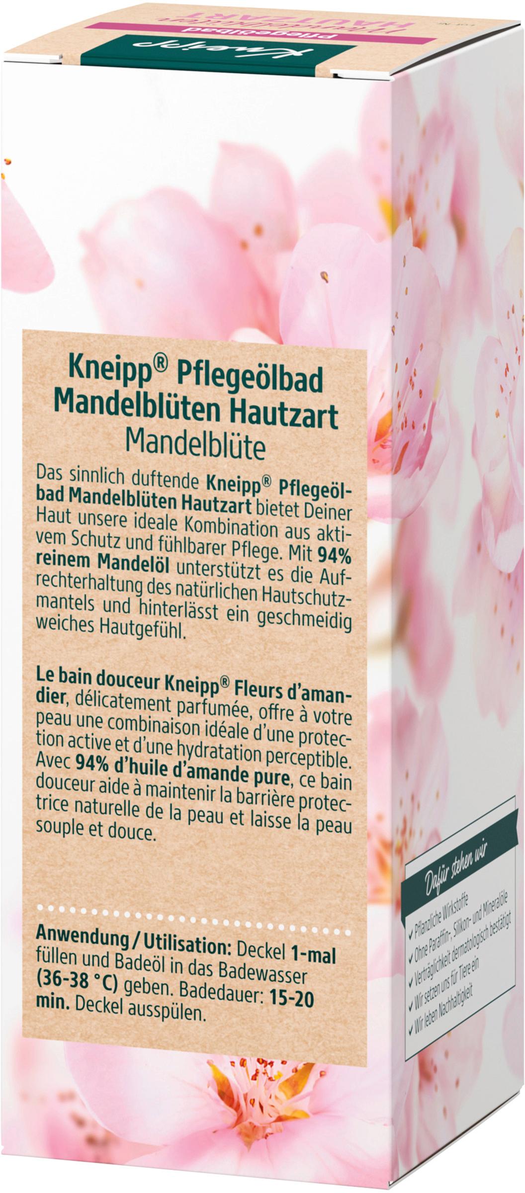 Produktbild Kneipp Pflegebadöl Mandelblüten hautzart 2 von 6