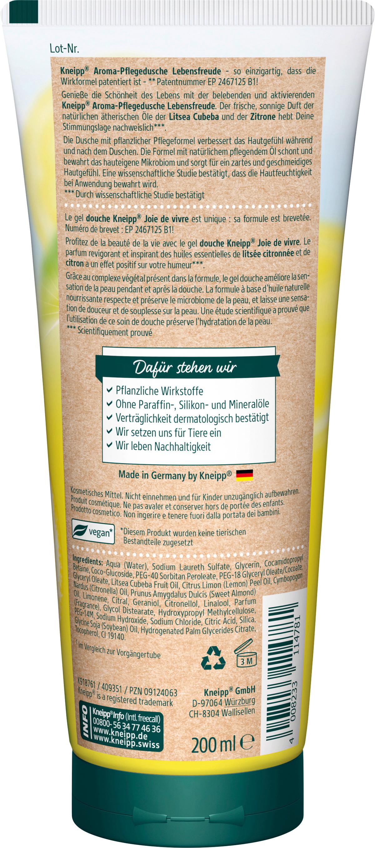 Produktbild Kneipp Aroma-Pflegedusche Lebens-Freude 2 von 4