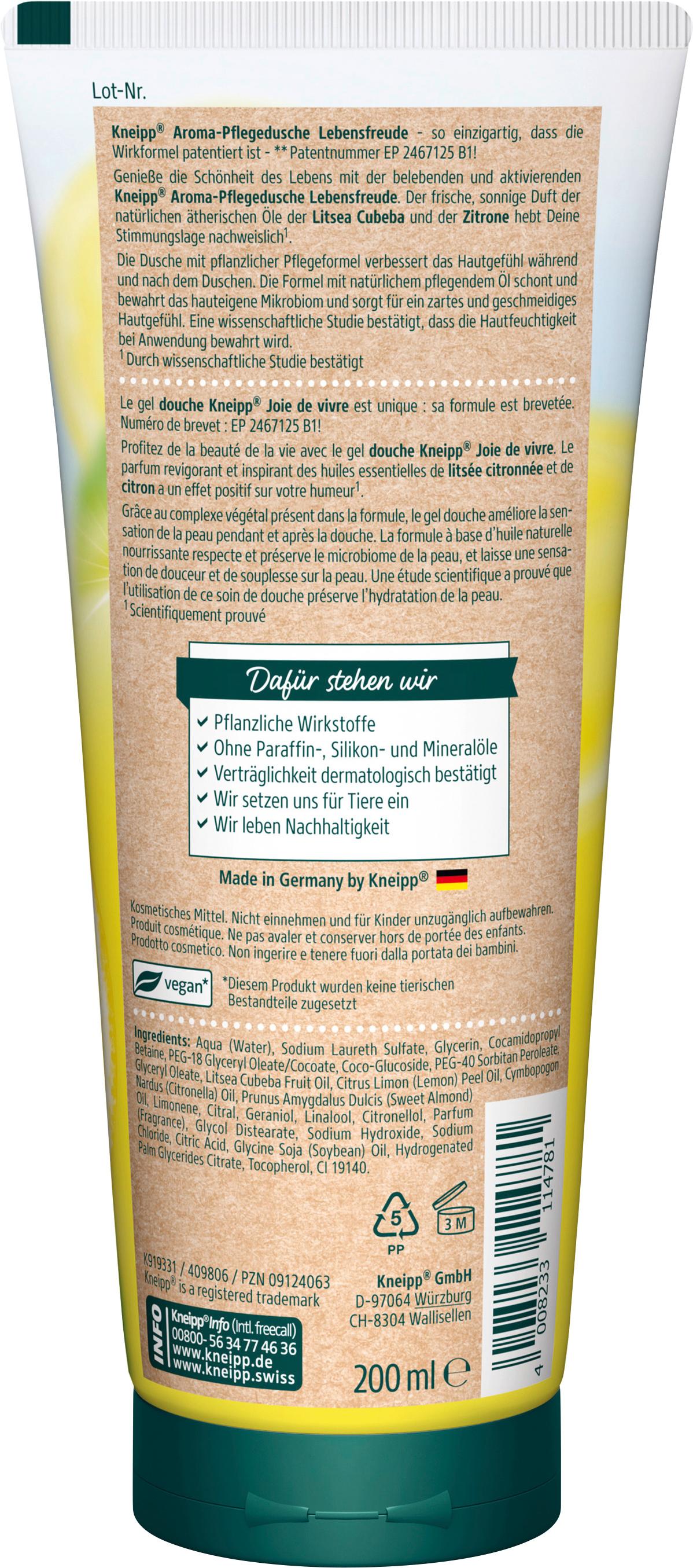 Produktbild Kneipp Aroma-Pflegedusche Lebens-Freude 3 von 4