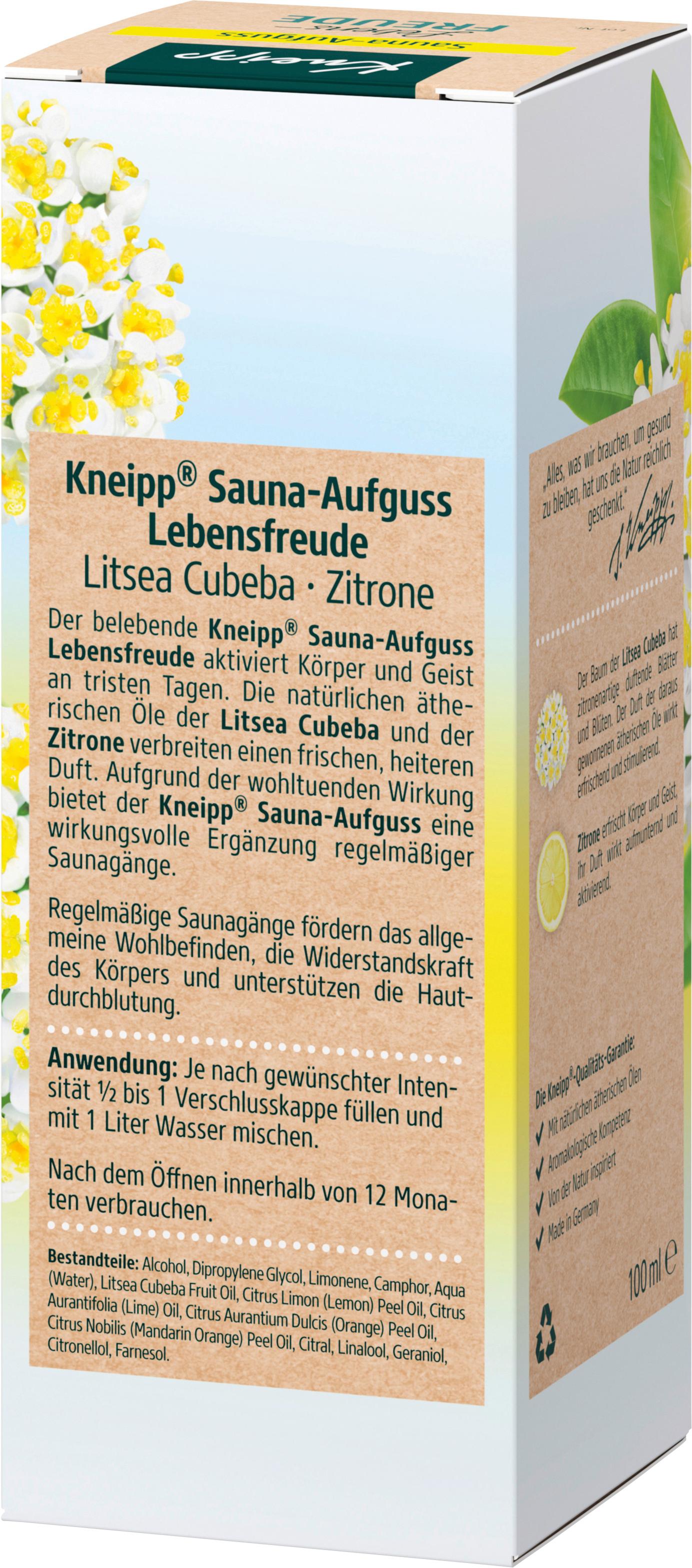 Produktbild Kneipp Sauna Aufguss Lebens-Freude 2 von 6