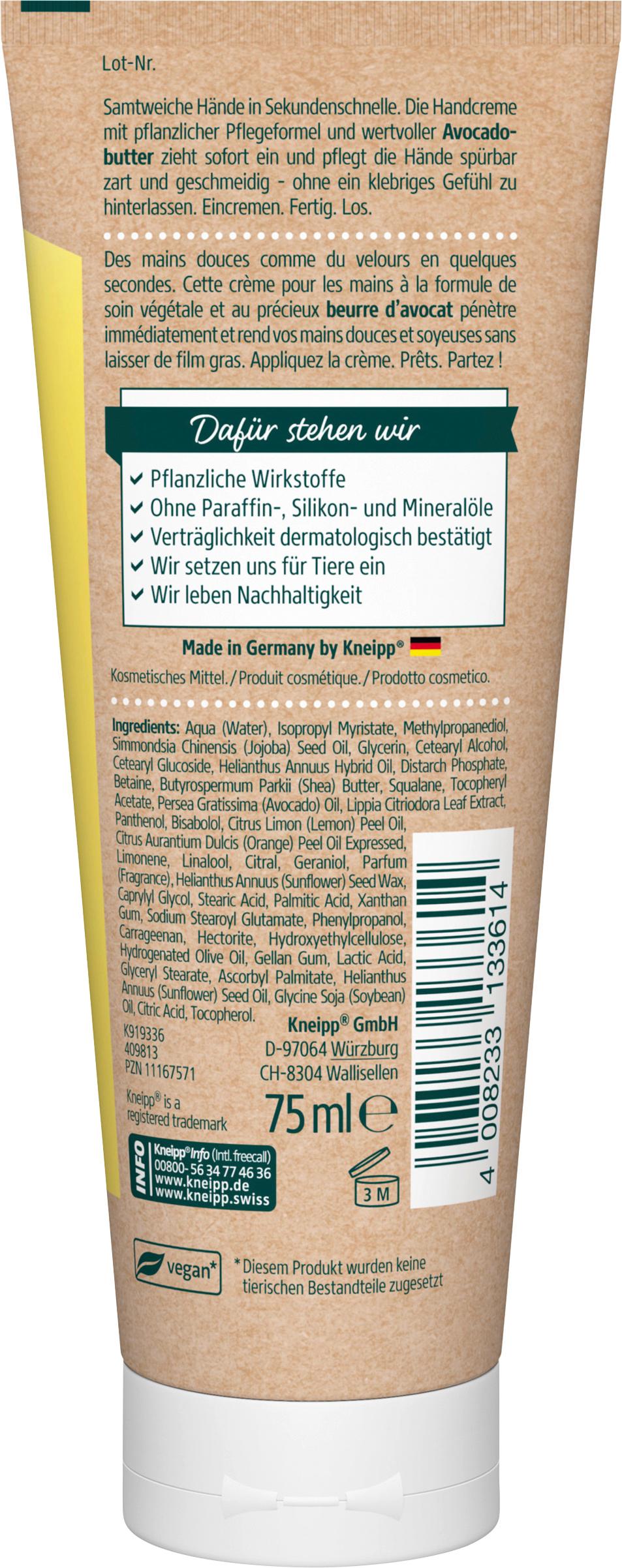 Produktbild Kneipp Sekunden Handcreme 2 von 2