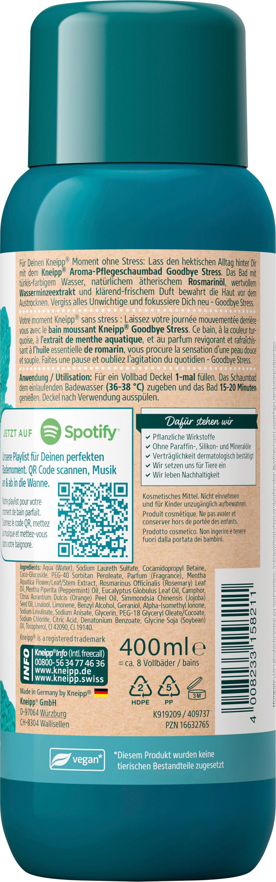 Produktbild Kneipp Aroma-Pflegeschaumbad Goodbye Stress 2 von 2