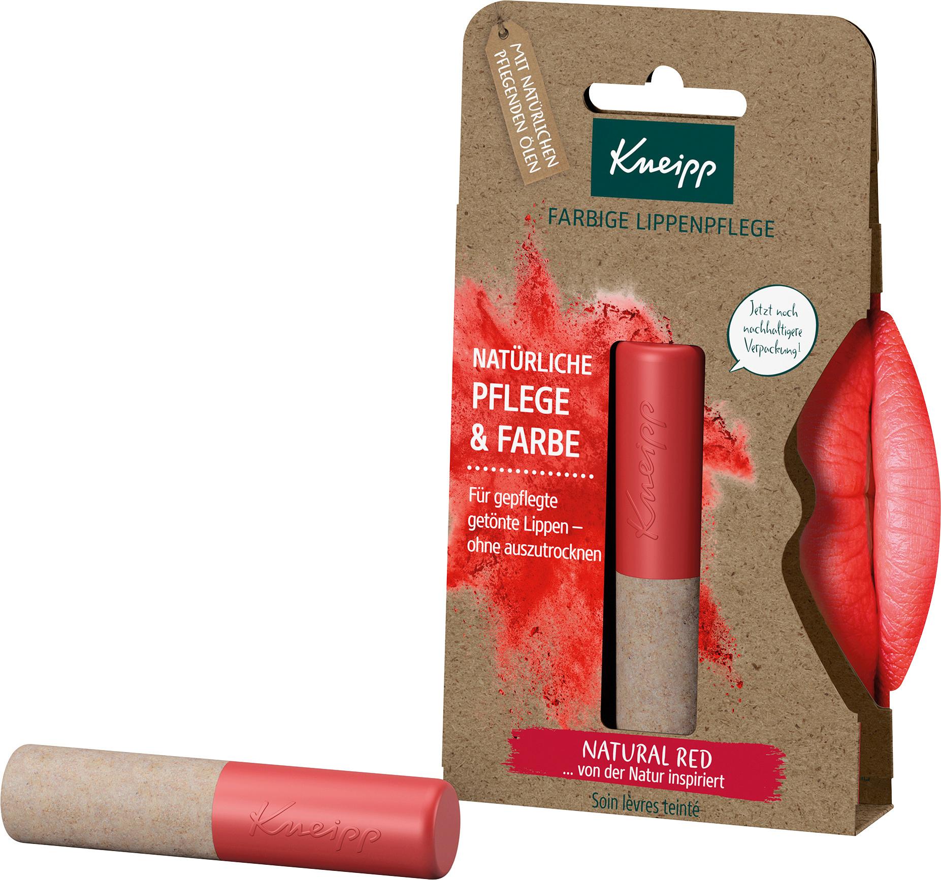 Kneipp Farbige Lippenpflege Natural Red