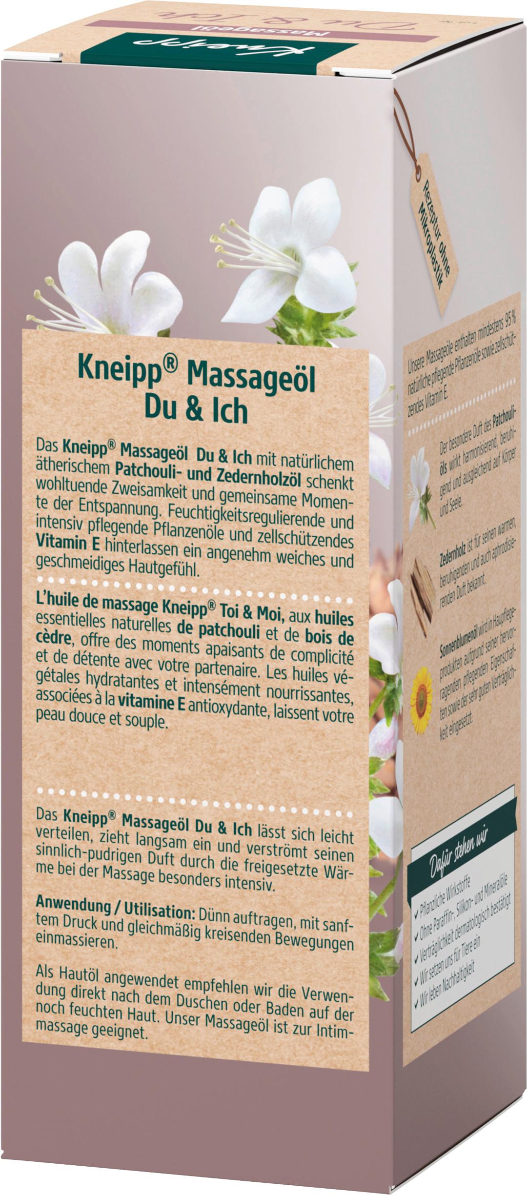 Produktbild Kneipp Massageöl Du&Ich 2 von 6
