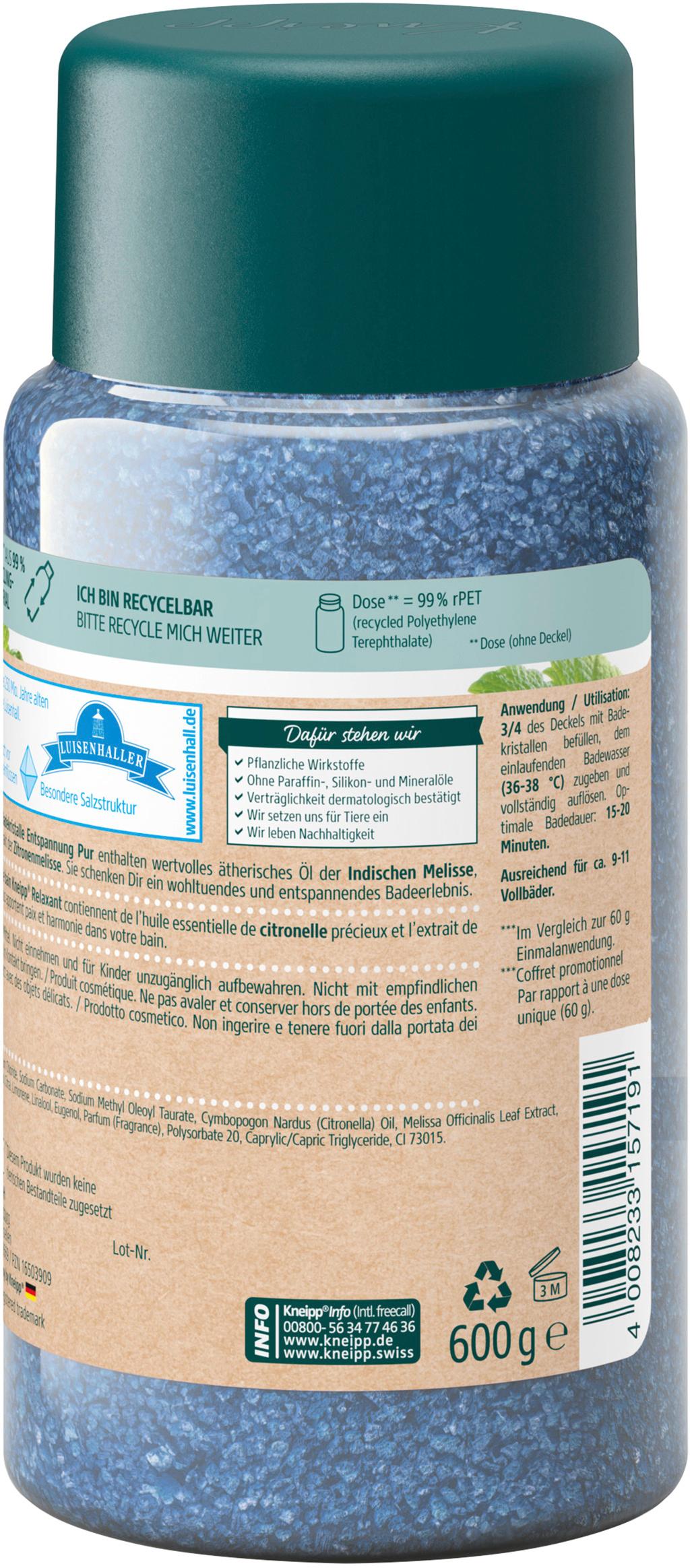 Produktbild Kneipp Badekristalle Entspannung Pur 2 von 3