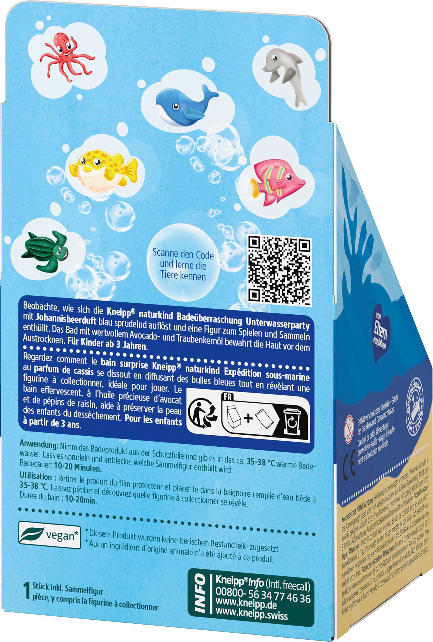Produktbild Kneipp naturkind Unterwasserparty Badeüberraschung 2 von 4